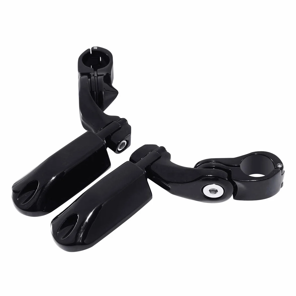TCMT Highway Pegs Autobahn Fußstützen 32mm Motorschutzbügel Motorrad Highway Fußrasten Passend für Harley Touring Road Electra Street Glide Road King Dyna Sportster