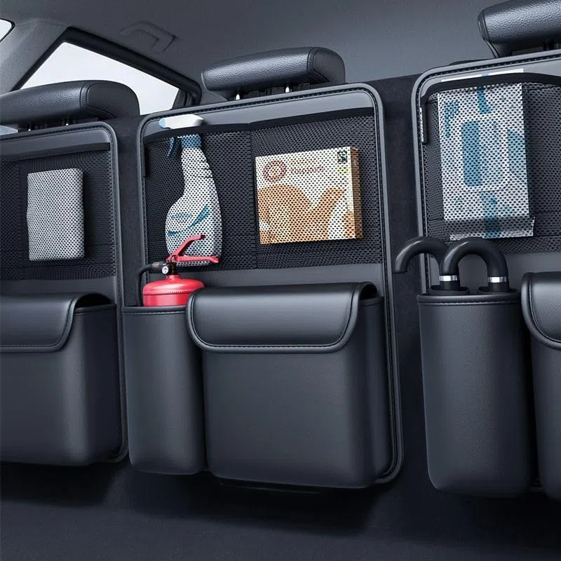 Kofferraum Organizer für BYD Atto 3 EVO/Atto 3 2026 2025 2024, Auto Kofferraumtasche Rücksitz Organizer für Aufbewahren und Organisieren von Dingen Zubehör,2pcs