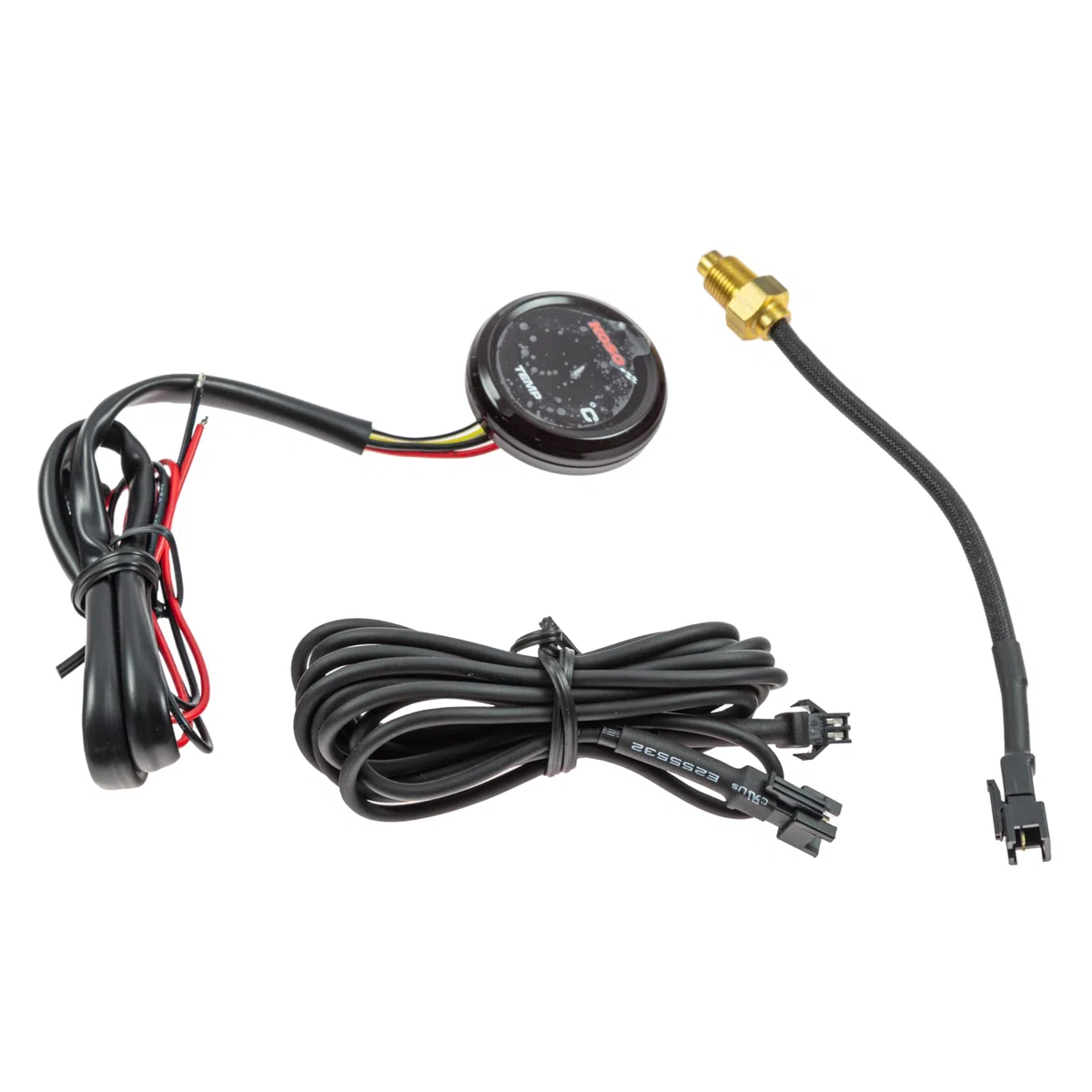 KOSO 10007187 Universal Motorrad Coin Thermometer Öl-Wasser-Temperatur Roller Quad