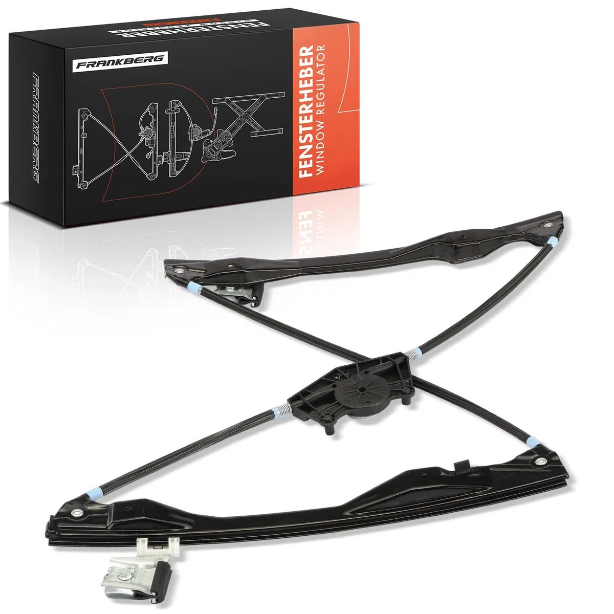 Frankberg Fensterheber elektrisch ohne Motor 4/5 Türer Vorne Links Kompatibel mit Fabia I 6Y2 6Y3 6Y5 Alle Motoren 1999-2008 6Y1837461