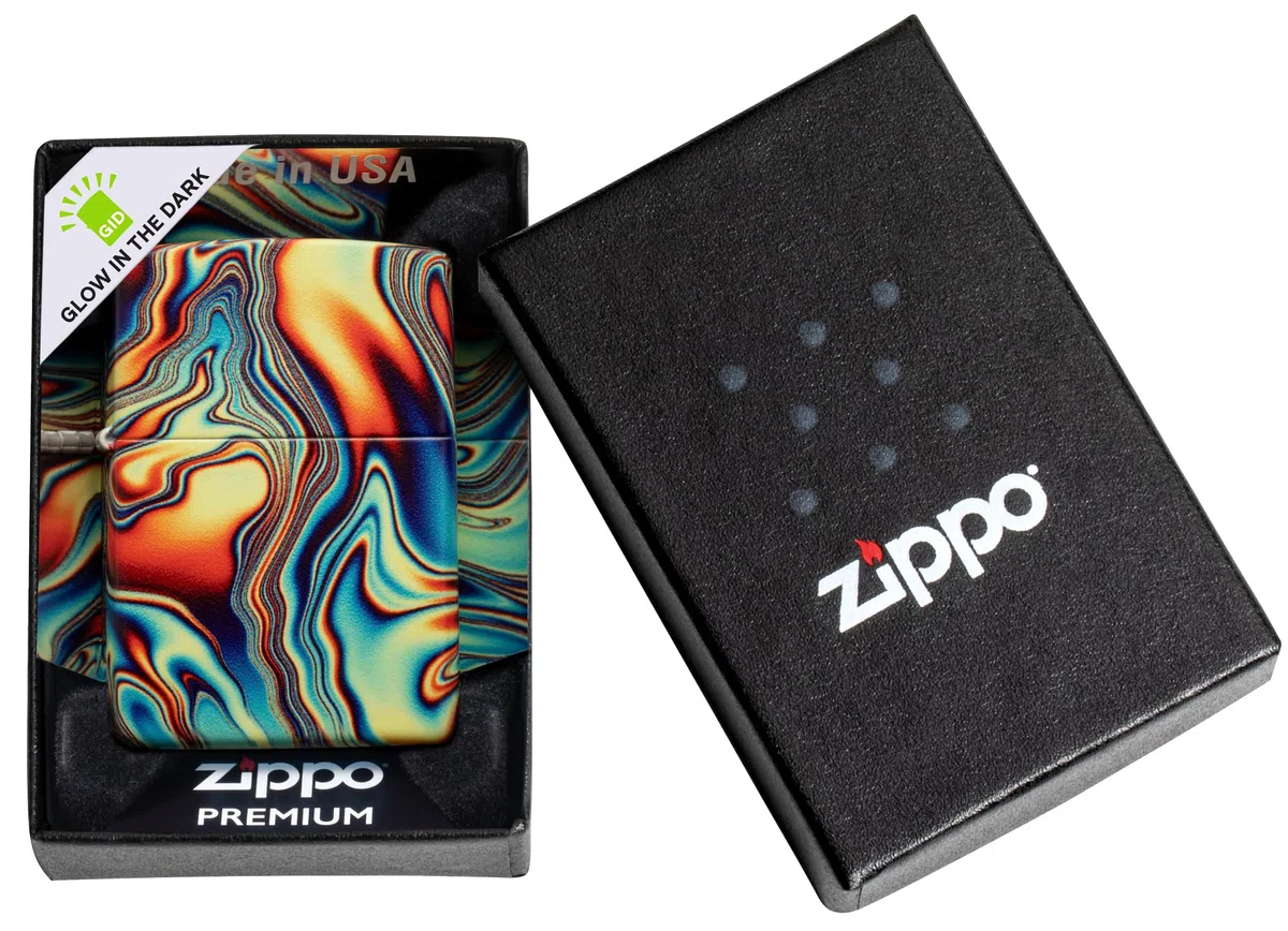 Zippo Benzin-Feuerzeug Colorful Swirl