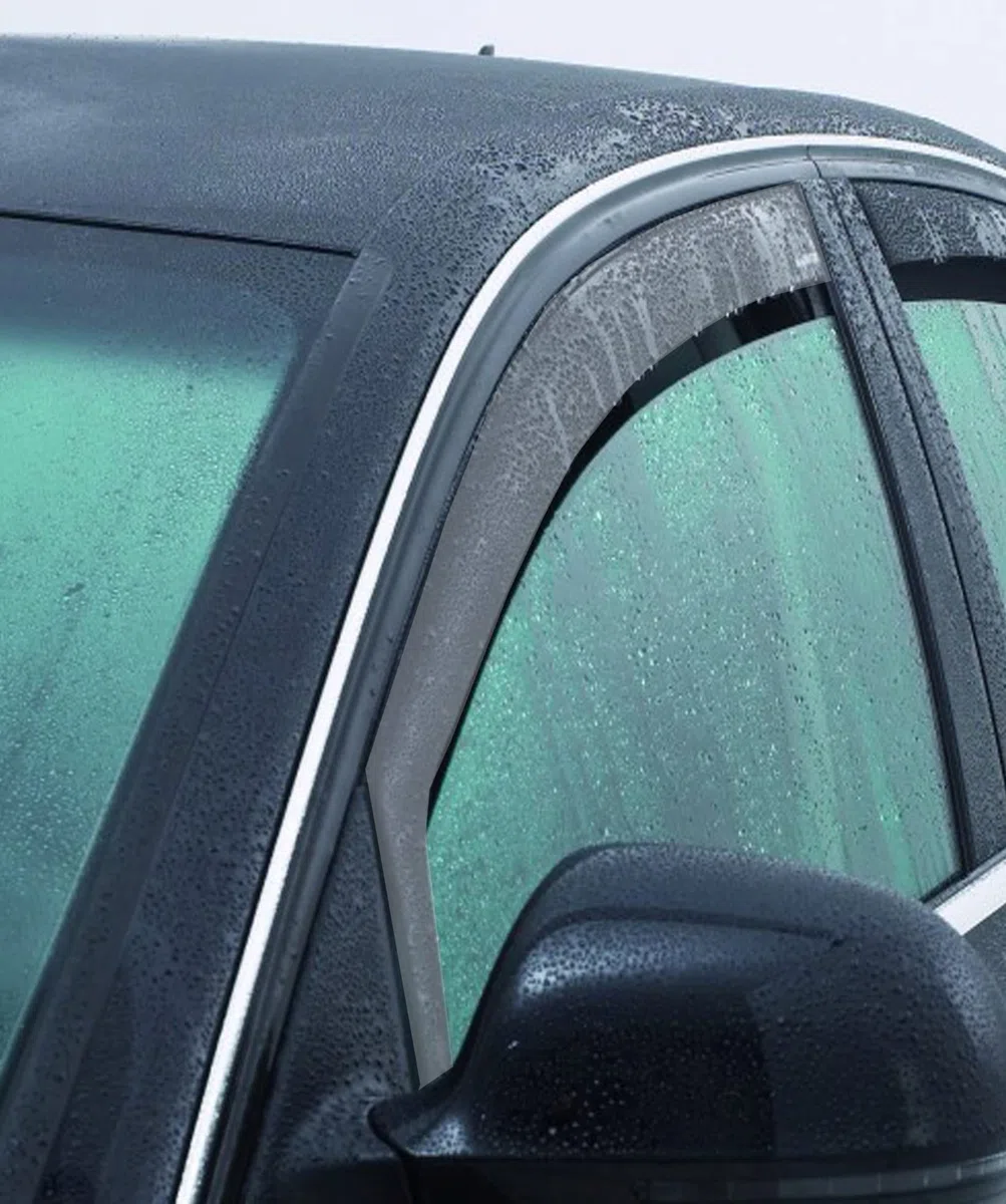 Vordere Windabweiser (1 Set) für die Fahrer und Beifahrerseite-CLI003P0224 passend für Mazda CX-60 SUV, TYP KH01, 5-Door, 2022-