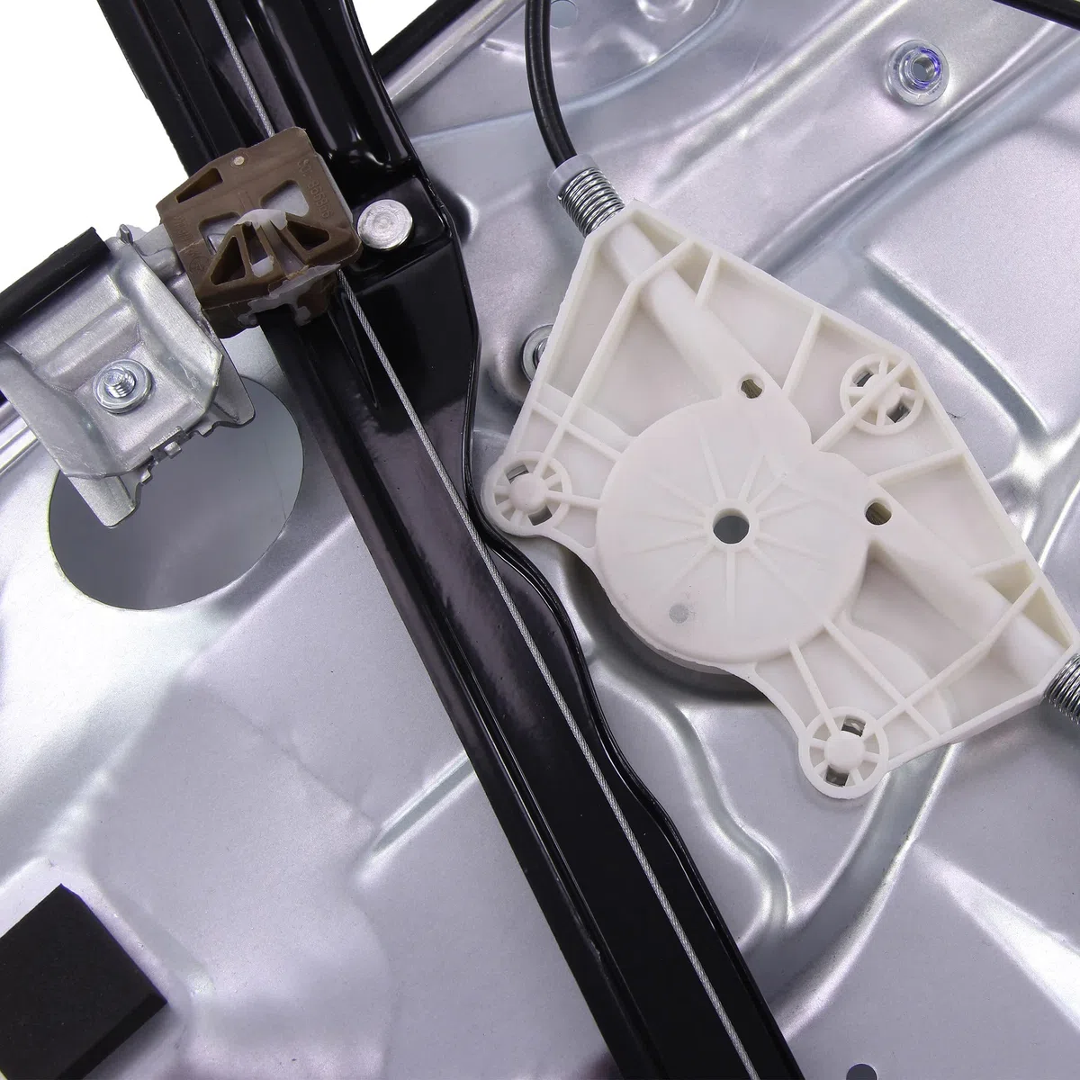 BESTPRICE 1x Fensterheber vorne links elektrisch ohne Elektromotor mit Anschraubplatte Kompatibel mit VW BORA I (1J2), BORA Variant (1J6), GOLF 4 (1J1), GOLF 4 Variant (1J5)