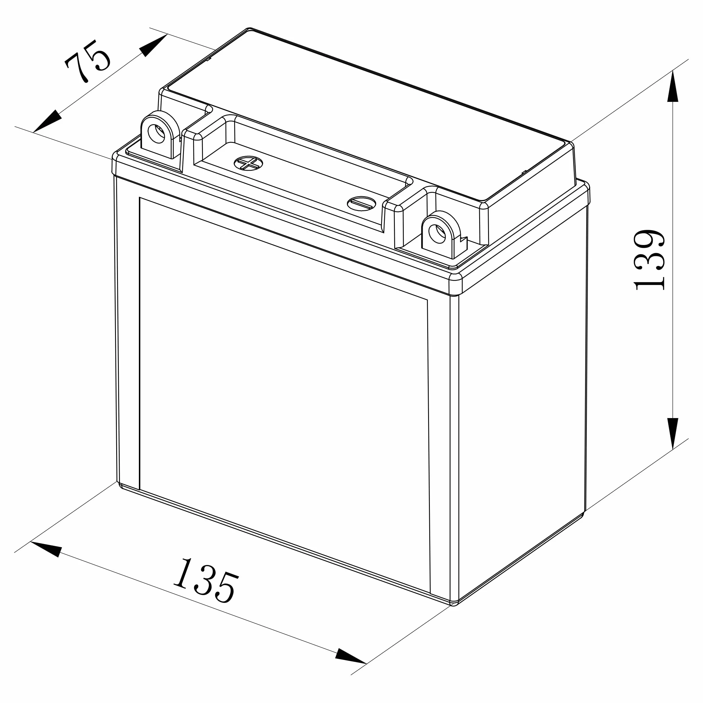 Bosch FA103 - AGM-Motorradbatterie - 12V 100A 9Ah - Geeignet für Motorräder, Motorräder, Enduros, Roller, Quads, Jetskis - Kompatibel M4F25, BB9-B, BTB9, 12N9-4B-1
