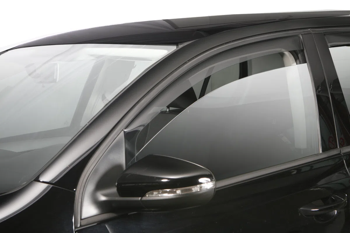 ClimAir Windabweiser kompatibel mit Citroen Jumpy 2007-2016 / Fiat Scudo 2007-2016 / Peugeot Expert 2007-2016 / Toyota Proace 2013-2016, Rauchgrau