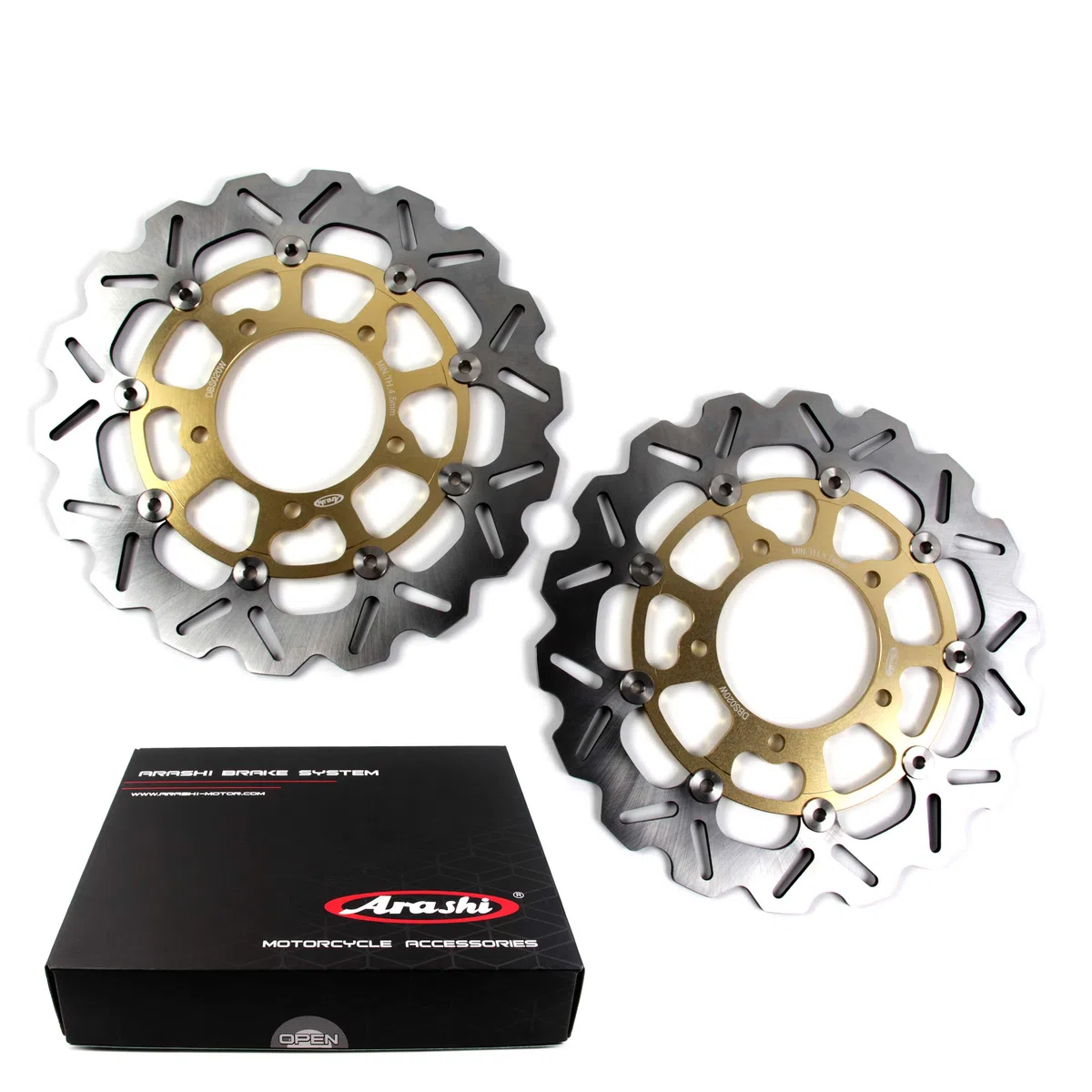 Bremsscheiben vorne für Suzuki GSXR 1000 2005-2008 K5 K6 K7 K8 Disc Motorrad Ersatz Zubehör GSX R 1000 GSXR1000 GSX R600 oder GSXR 600 GSXR 750 2006 2007