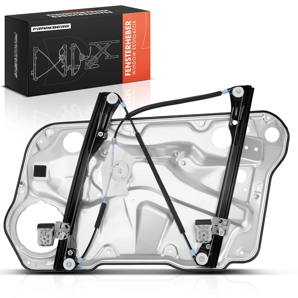 Frankberg Fensterheber Mit Grundträger Vorne Links Kompatibel mit B-o-r-a 1J2 1J6 Golf IV 1J1 1J5 1997-2006 1J4837461H