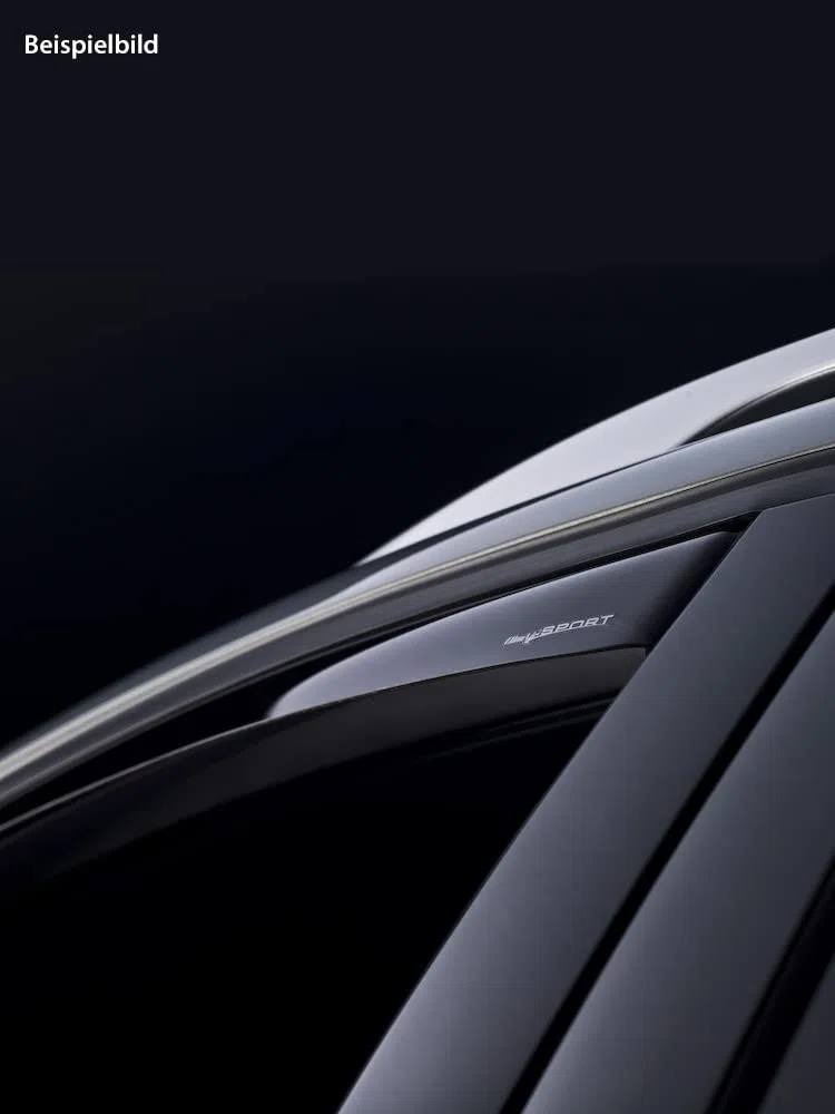 Vordere Windabweiser (1 Set) für die Fahrer und Beifahrerseite-CLK003P0155K passend für OPEL Mokka B/Mokka-e SUV, TYP U, 5-Door, 2020- KLARES Material