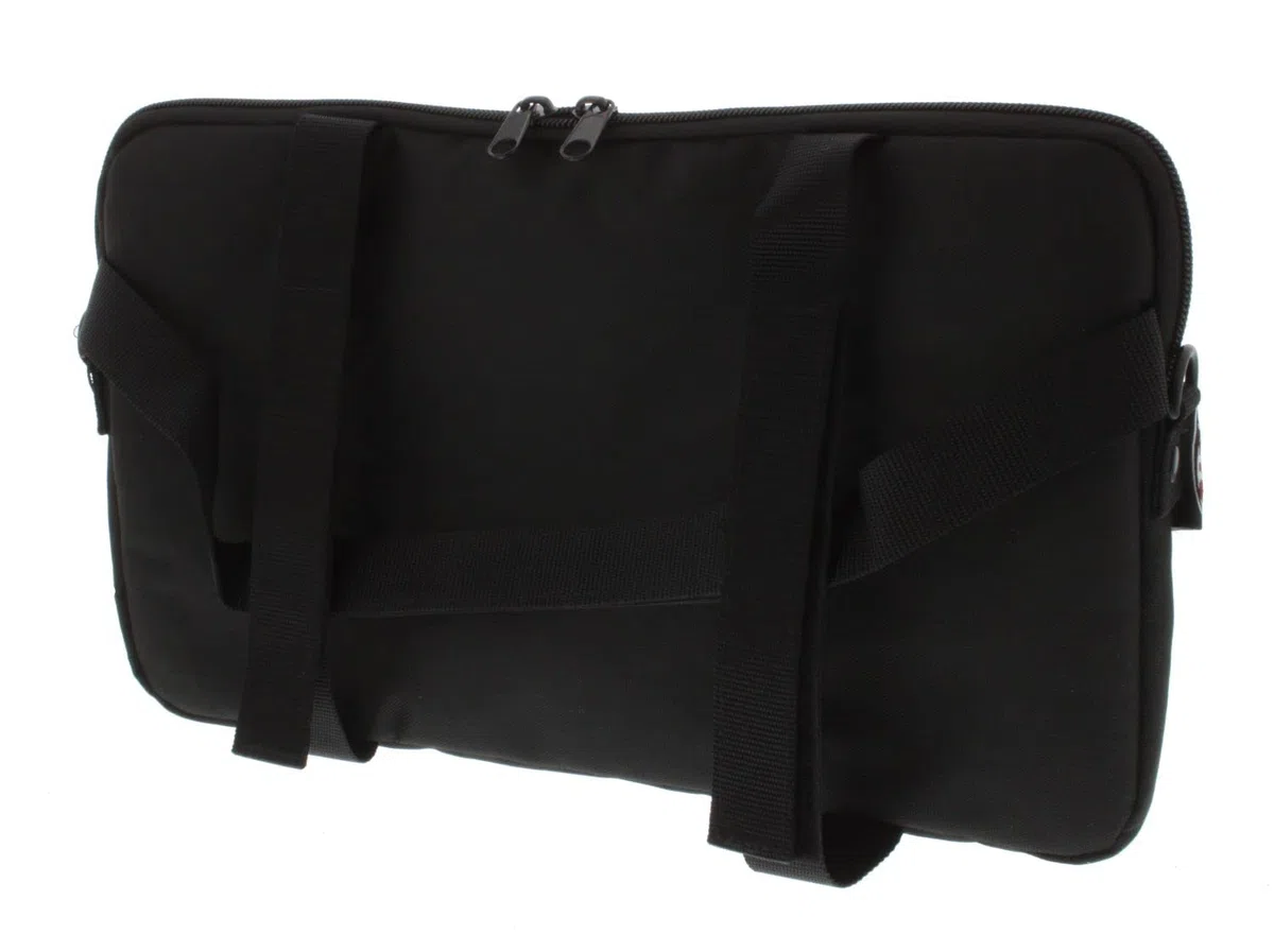 SIP Style Classic Tasche, Gepäckfach, Handschuhfach, Nylon, schwarz passt für Motorrad, Calssic, Vespa, Scooter, Roller, Mofa