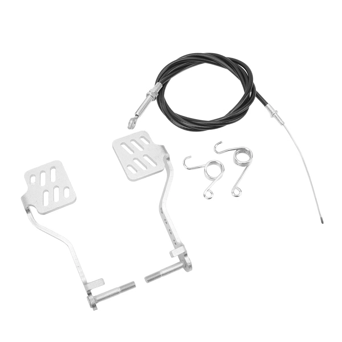 Go-Kart-Pedal-Set, 1 Paar, Langlebig, Leicht, Bremspedal-Rückholfeder, Rostbeständig, für Azusa Fun Kart Carter Go Kart