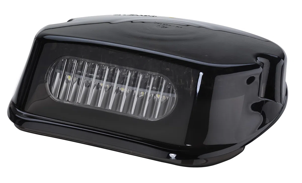 Germany Motorsports Motorrad Mini LED Rücklicht passend für Harley Davidson Modelle schwarz getönt e-geprüft