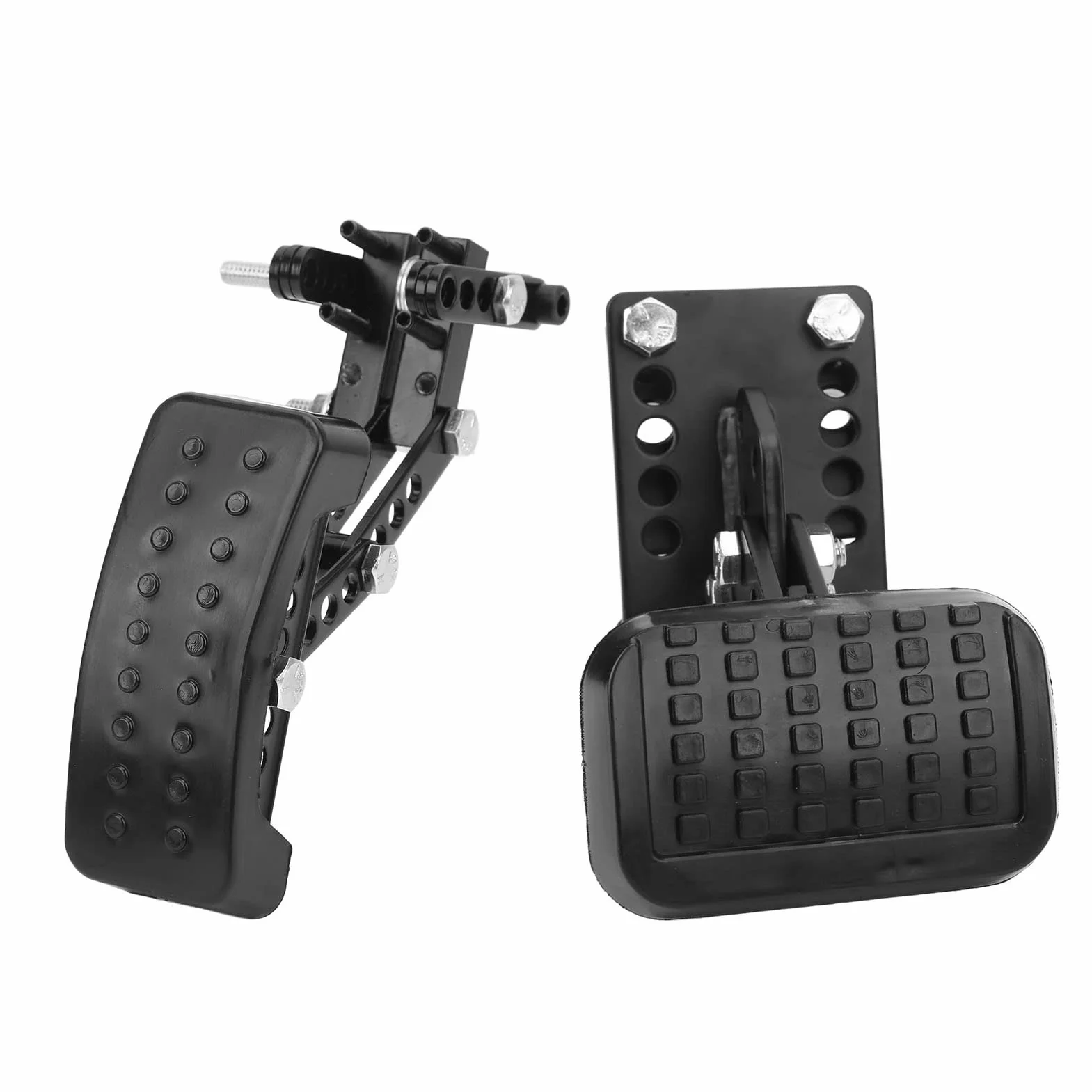 Universal Auto Gas Bremspedal Extender Kit, Gas- und Bremspedal-Extender Anti-Rutsch-Beschleuniger-Bremspedal-Verlängerungen Ersatz für die Meisten Autos