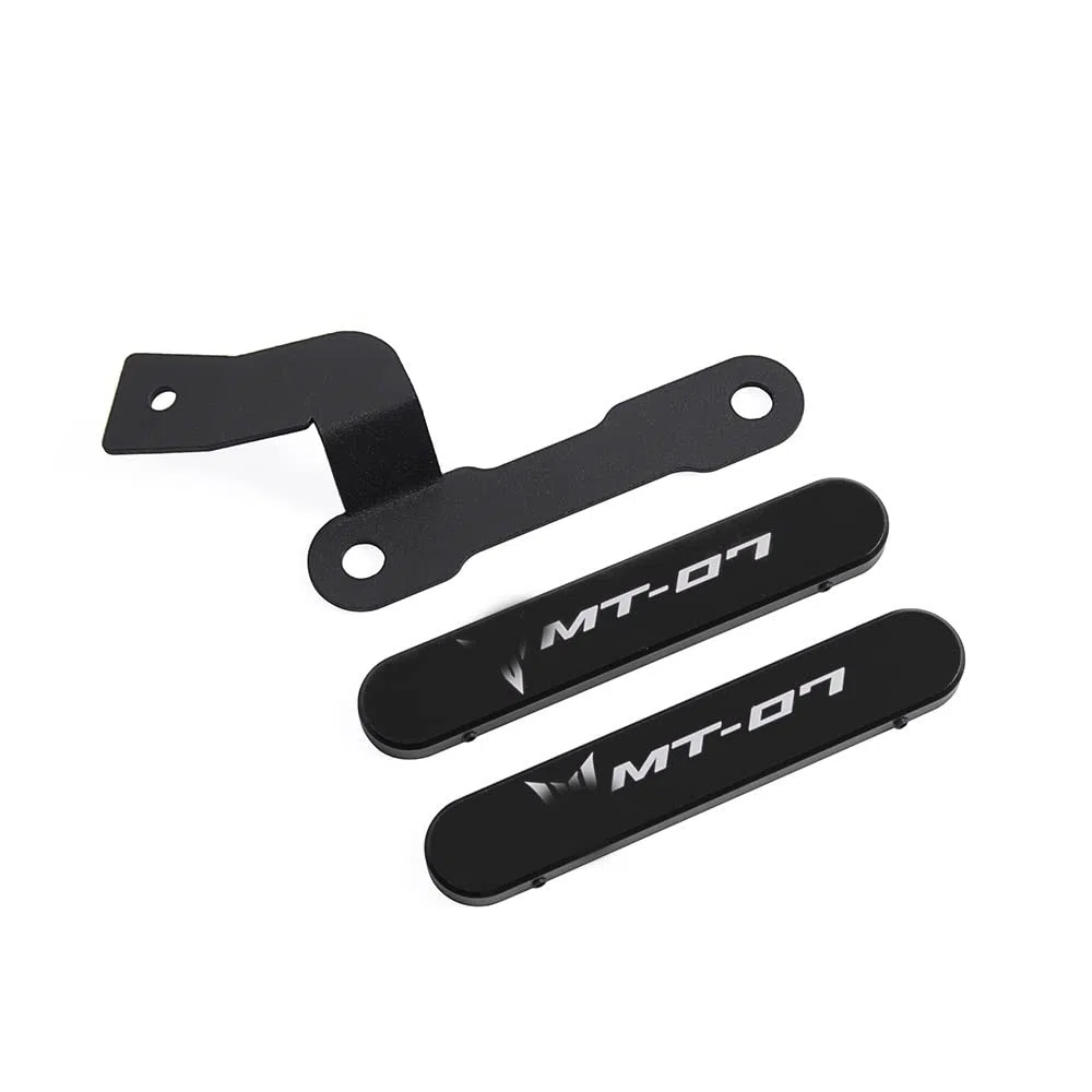 Aluminium-Motorrad-Beifahrer-Fußrasten-Entfernungs-Kit Hintere Ölmodifikationshalterung Für Yamaha MT07 MT-07 2014 2015 2016 2017