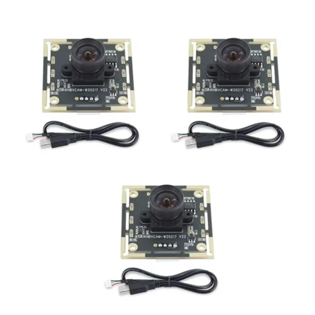 3 Kameramodule, 100 Grad, OV9732, 2 m Kabel, 1280 x 720, 30 fps, für DIY Autodarts.IO, kostenloser USB-Stick