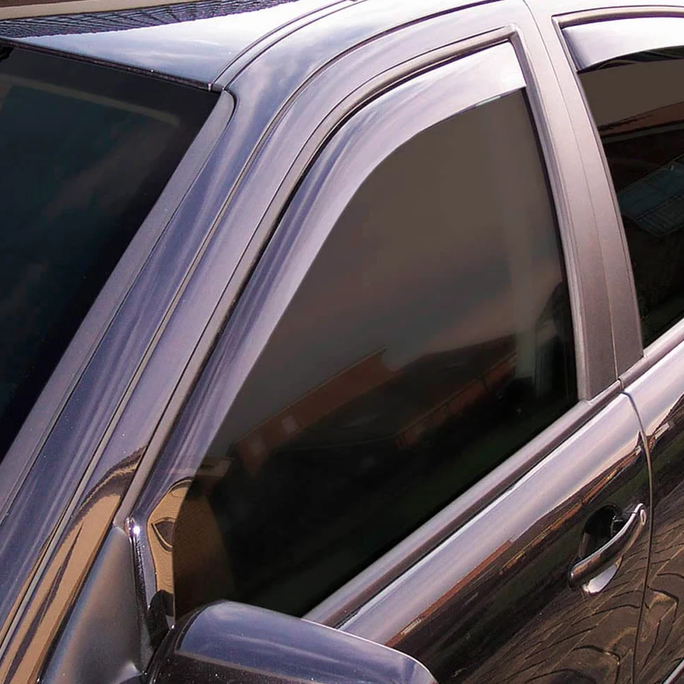 ClimAir Windabweiser Schwarz kompatibel mit Volkswagen Multivan T7 2021-