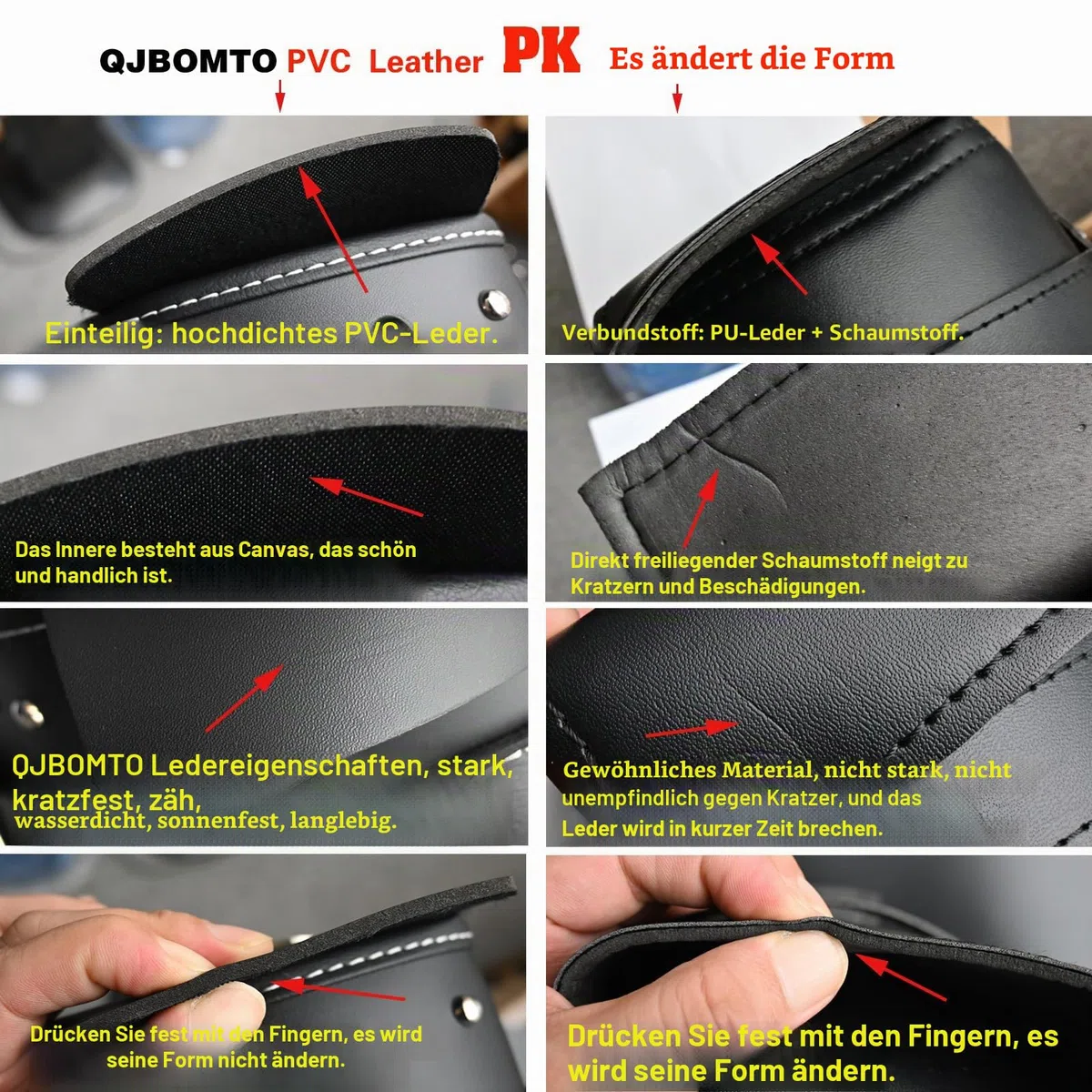 Motorrad Satteltaschen -Satteltaschen Softail PVC Leder für Harley Sportster Wasserdicht, Schwingtasche,,Universal-Aufbewahrungs seitliche werkzeugtasche für Motorrad,mit Getränkehalter (linke Seite)