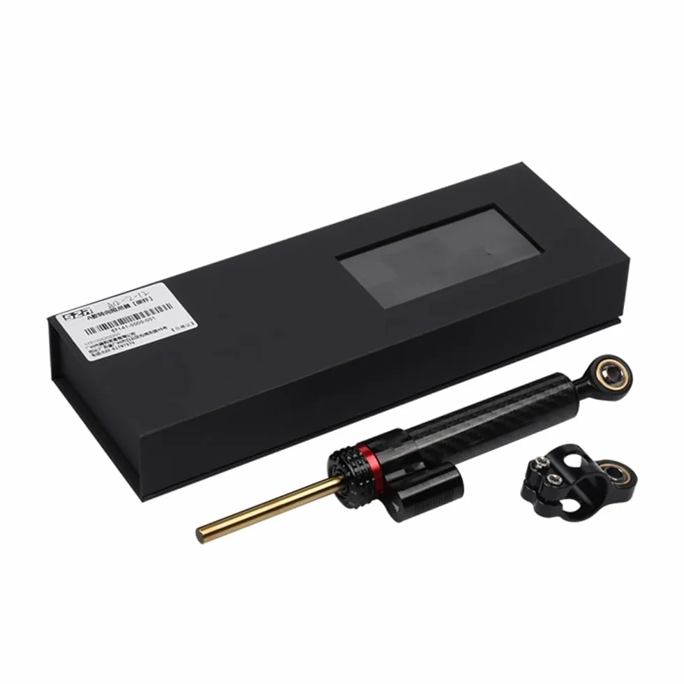 Lenkungsdämpfer Kompatibel mit YAMAHA MT09 XSR900 MT-09 MT 09 XSR 900 2021-2023 2024 Motorrad Lenkungsdämpferhalterung Stabilisatorunterstützung Geschwindigkeitswackelsicherheit
