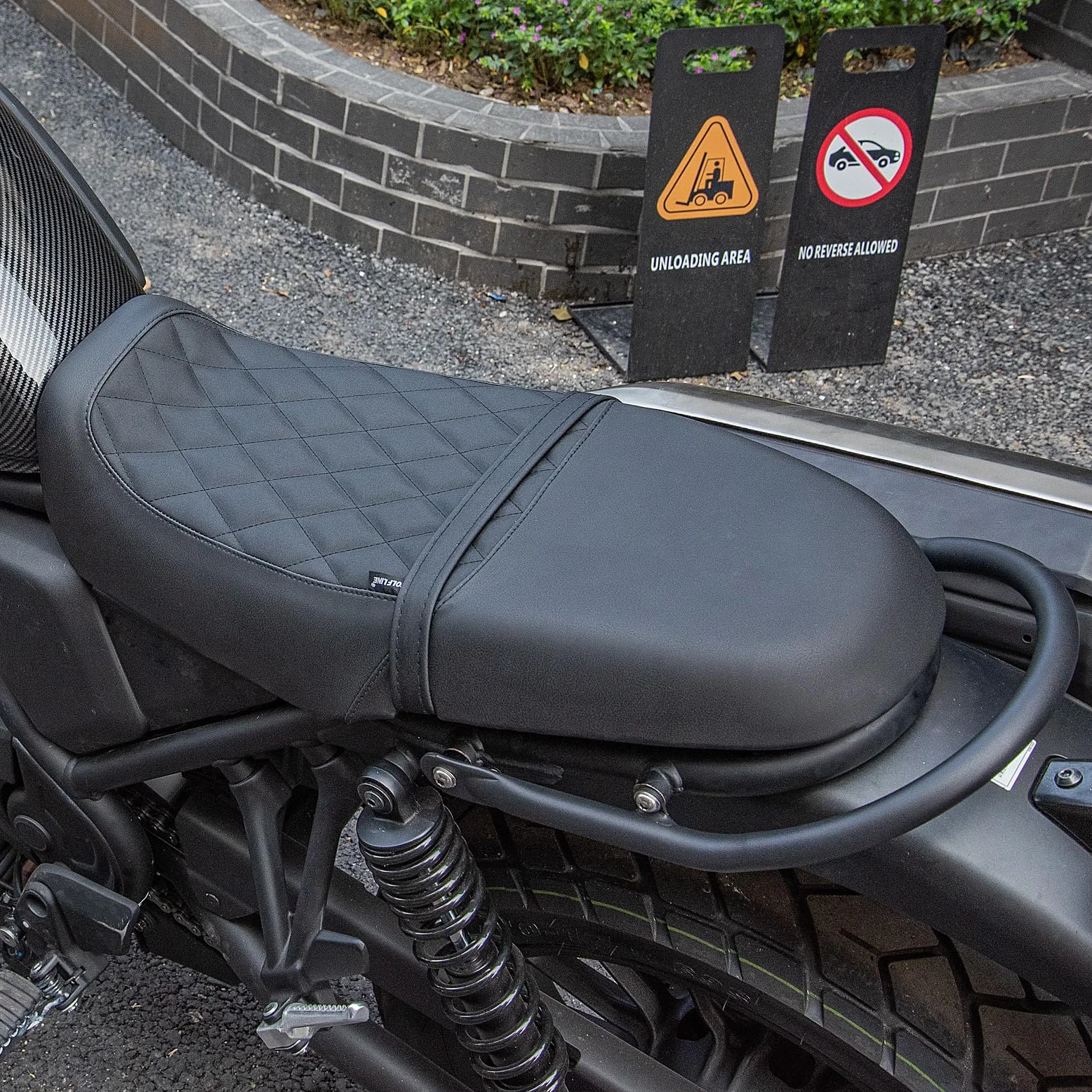 Motorrad Beifahrer Haltegriff für SCL500 CL300 CL500 CL 300 500 SCL 500 2023 2024 Hinterer Lenkerträger Handlaufgriff Soziussitz seitlicher Armlehnensatz