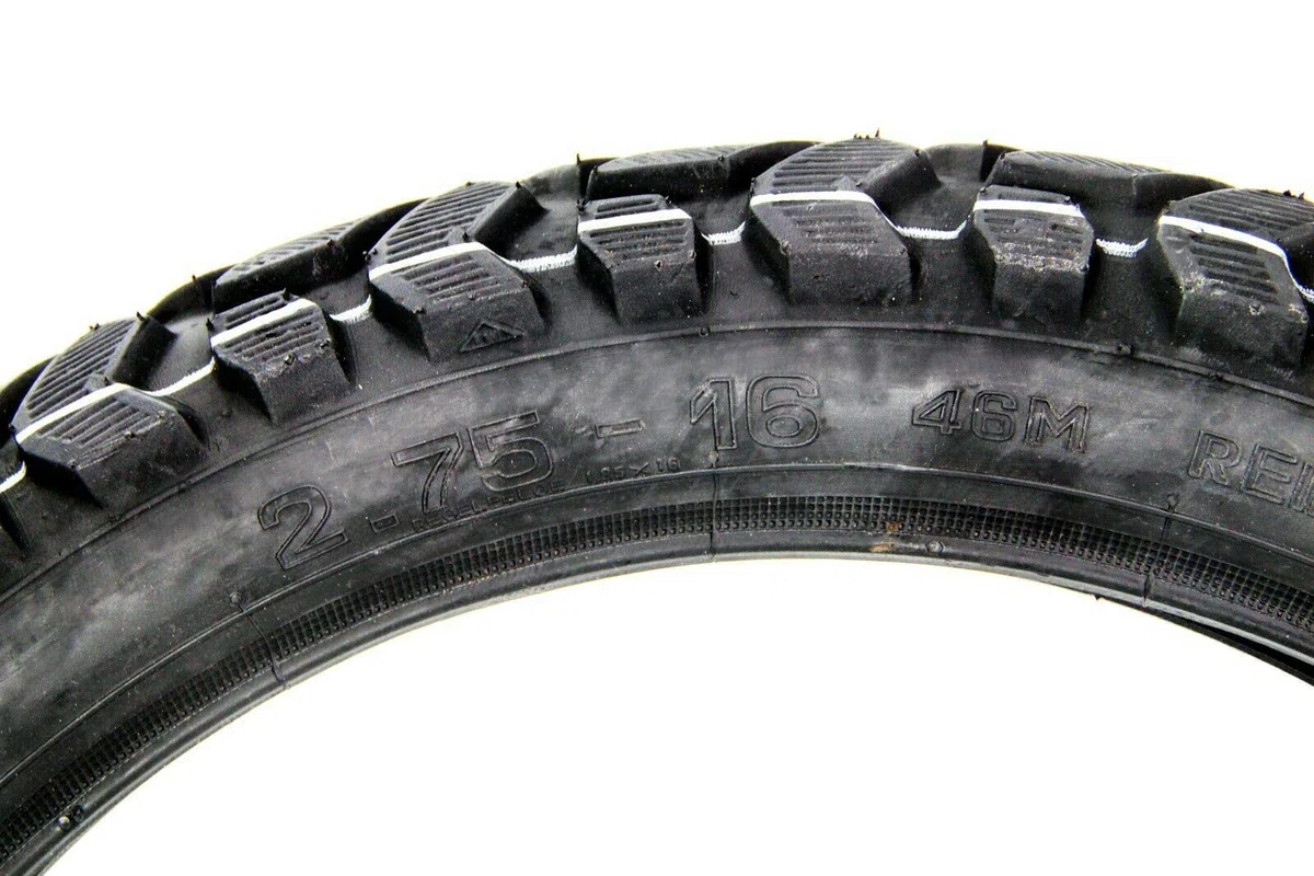 Vee Rubber Reifen VRM185 2,75 x 16 Zoll 46M TT für Simson S50 S51 S53 Schwalbe DUO