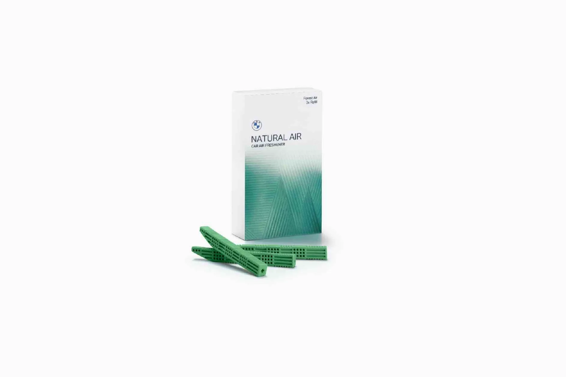BMW Innenraumduft Geschenkset 7x Original Duftsorten: Clear Mountain Freshness, Clear Skyline, Tropical Forest, Endless Desert, Forest Air, Mountain View & Relaxing Ocean + Einkaufschip