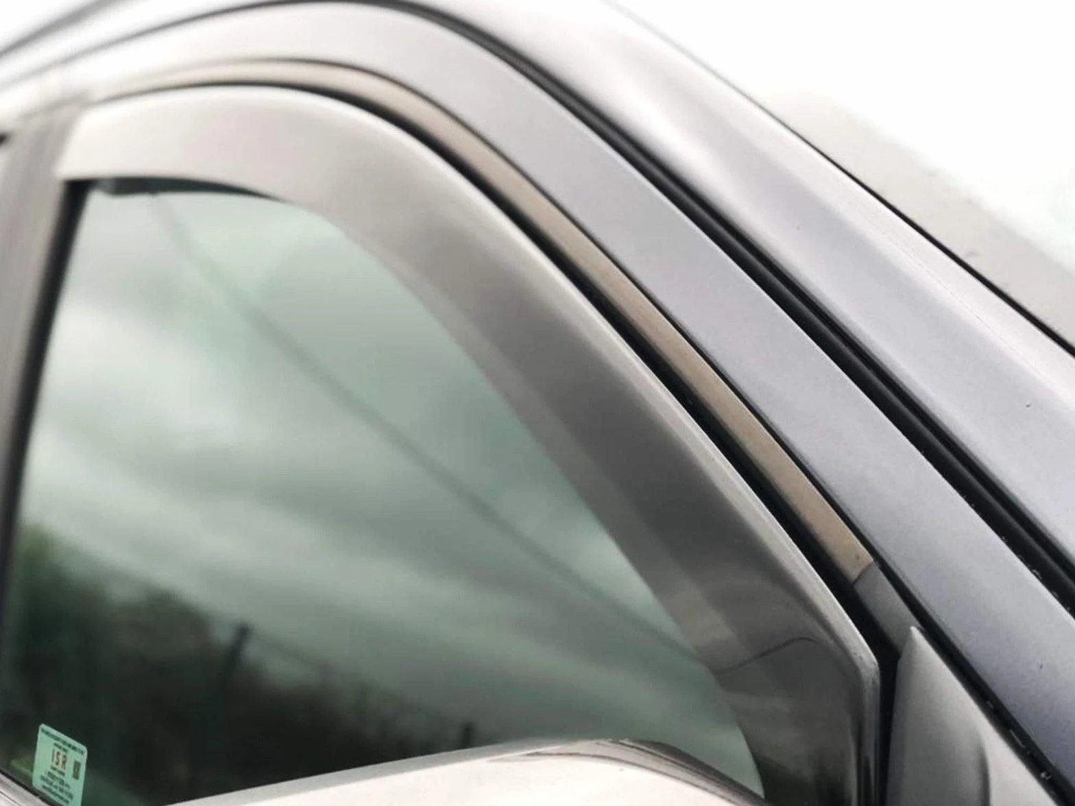 4x Windabweiser für Hyundai Tucson (NX) 2021 2022 2023 2024 2025 2026 Seitenfenster-Regenabweiser/Wetterschutz