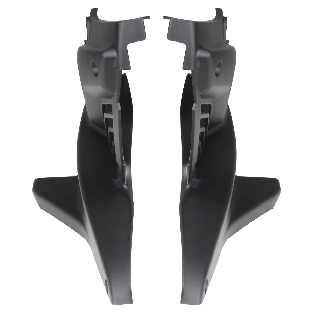 Seitenverkleidung Sitzbank Z-Teile schwarz links rechts kompatibel mit Yamaha Aerox MBK Nitro YQ50 100