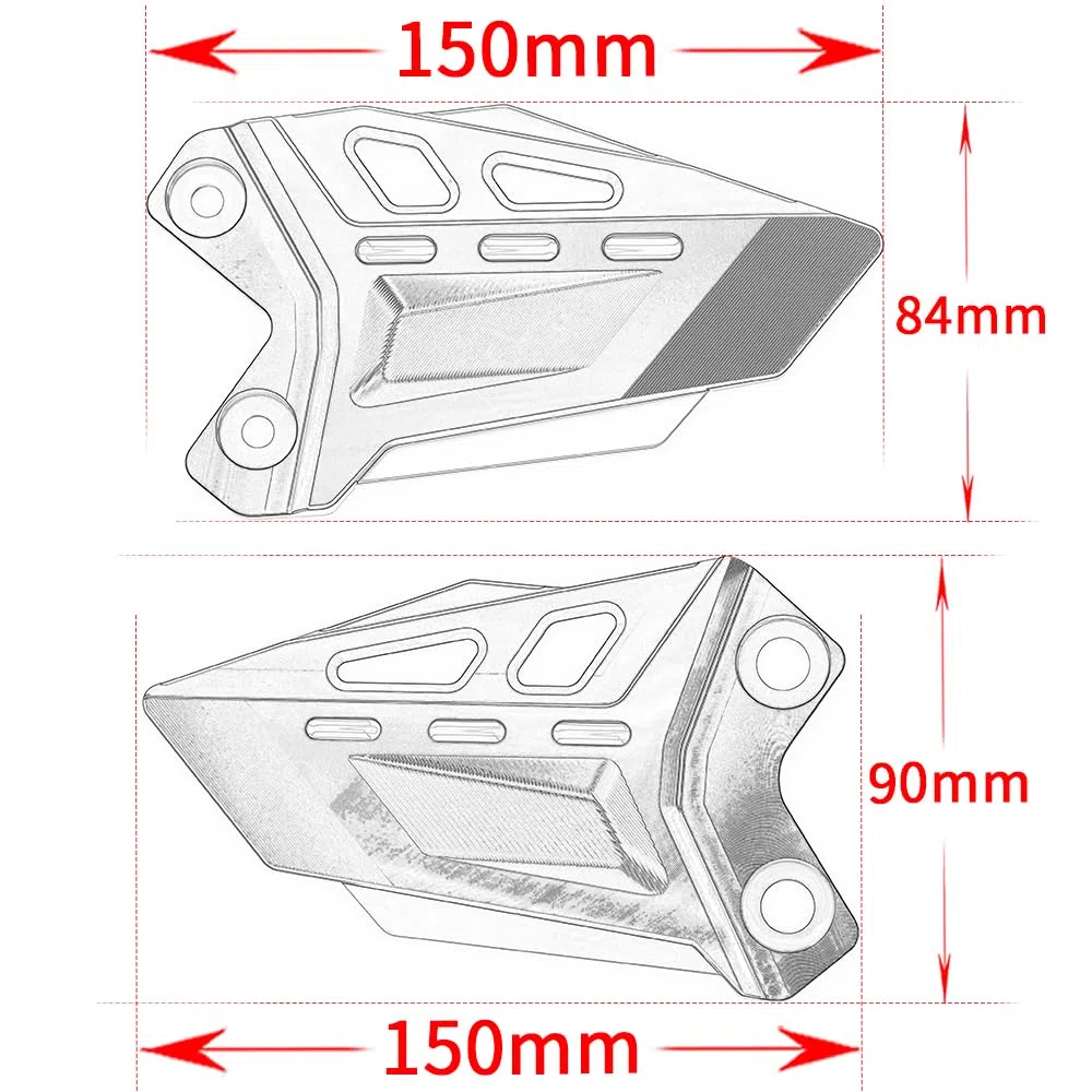 Modeer Motorrad Fussrastenschutz für Z650 / Z650RS 2017-2022 2023 2024 2025 a Paar Fußraste Pedal Protektor Fußraste Fersenplatten Schutz z650 z 650 rs Zubehör (schwarz/grün)