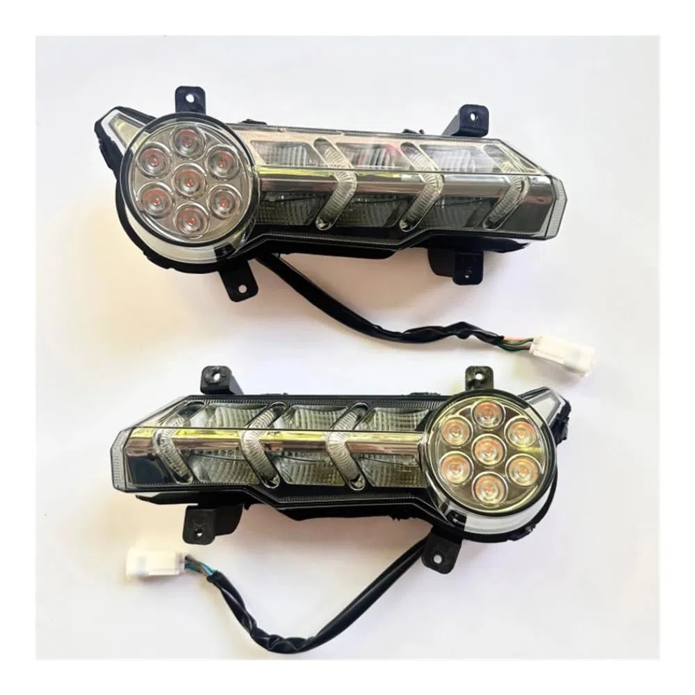Hinten Links/Rechts Rücklicht Assy von 2021-2024 Weiß Stecker for CFMoto Cforce 800 1000 ATV Quad 9AWA-160210-40001 9AWA-160220-40001(Left and Right)