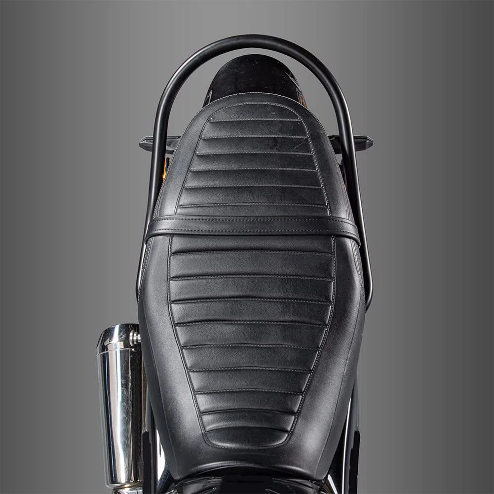 Neue Z900RS Beifahrersitz Hand Haltegriff Schiene Heckgriff Halterung Sozius Armlehne für Z900 RS Z 900 RS Z-900-RS 2018 2019 2020 2021 2022 2023 Motorrad Gepäckstütze hinten (Chrom)