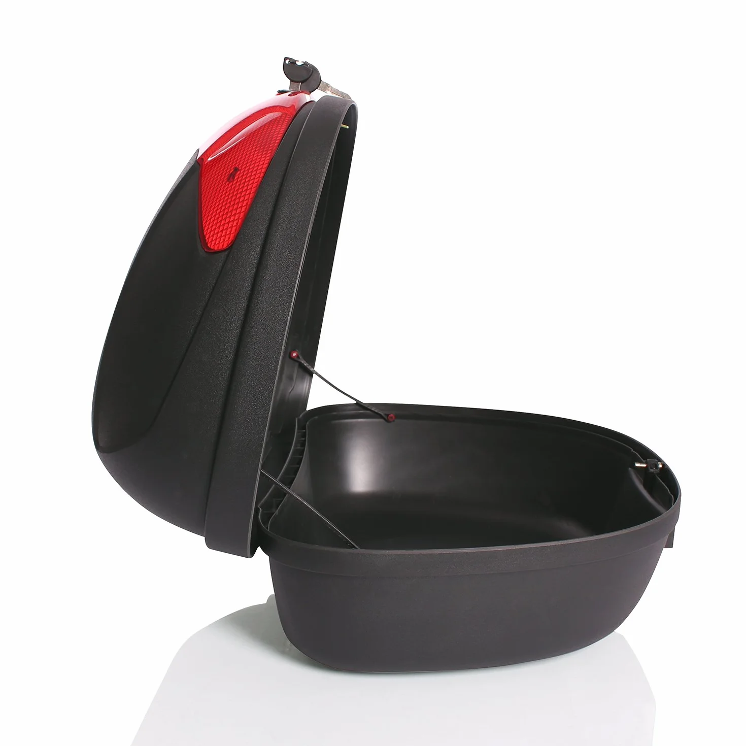 TRESKO XXL Topcase Motorradkoffer 48L passend für 2 Helme