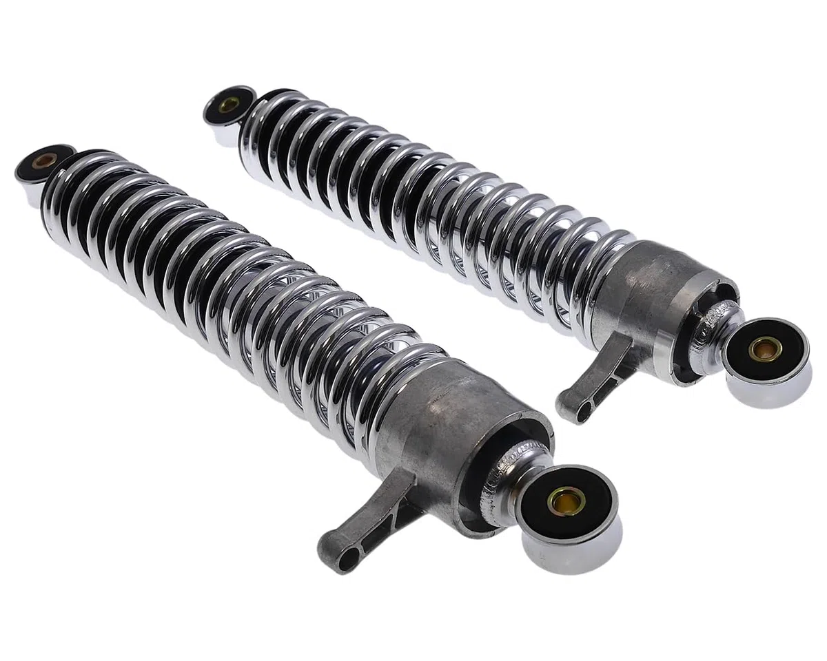 2EXTREME Stoßdämpfer Set 360mm kompatibel mit SIMSON S51 S50 S70 Enduro S 51 E S 53 B S 51 C Comfort