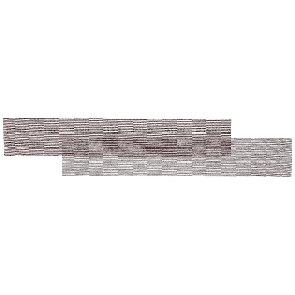 Mirka Abranet Netz-Schleifstreifen 70x420 mm Klett/Korn P180 / 50 Stk/zum Schleifen von Holz, Spachtel, Lack, Kunststoff / 5415105018