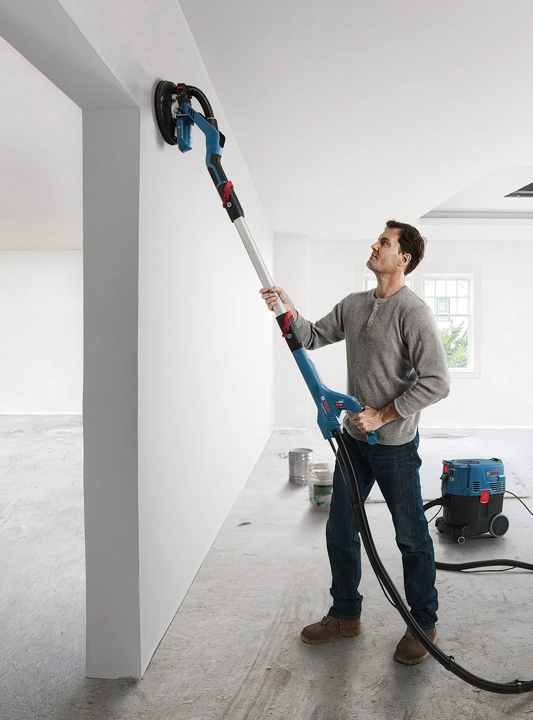 Bosch 1x Stützteller Medium Ø 215 mm Professional GTR 550, Zubehör Trockenbauschleifer
