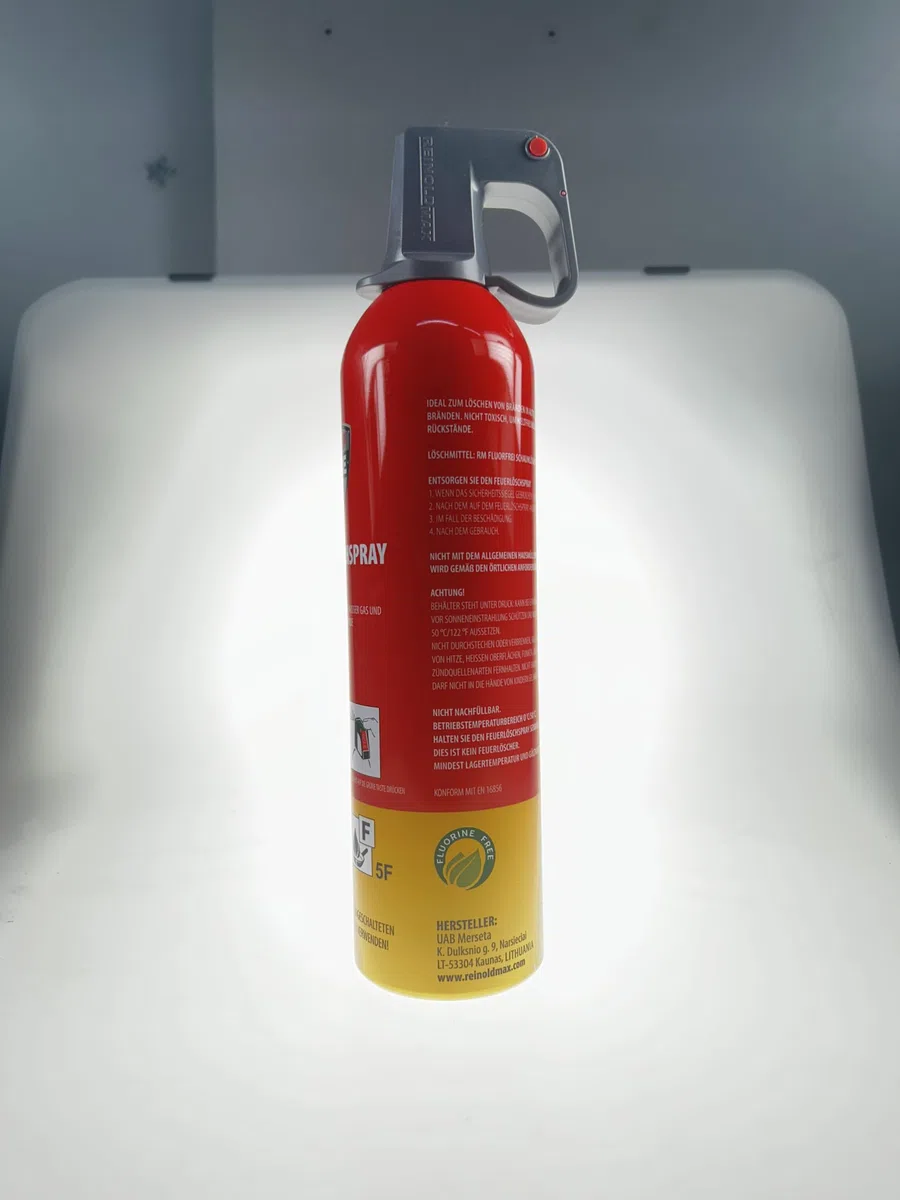 Xenotec Feuerlöscher - Löschspray 2x750 ml - Feuerlöscher Auto - Küche, Haushalt, Auto Feuerlöscher Schaum - Schaumlöscher - Co2 Feuerlöscher - Kompakter Feuerlöscher für unterwegs
