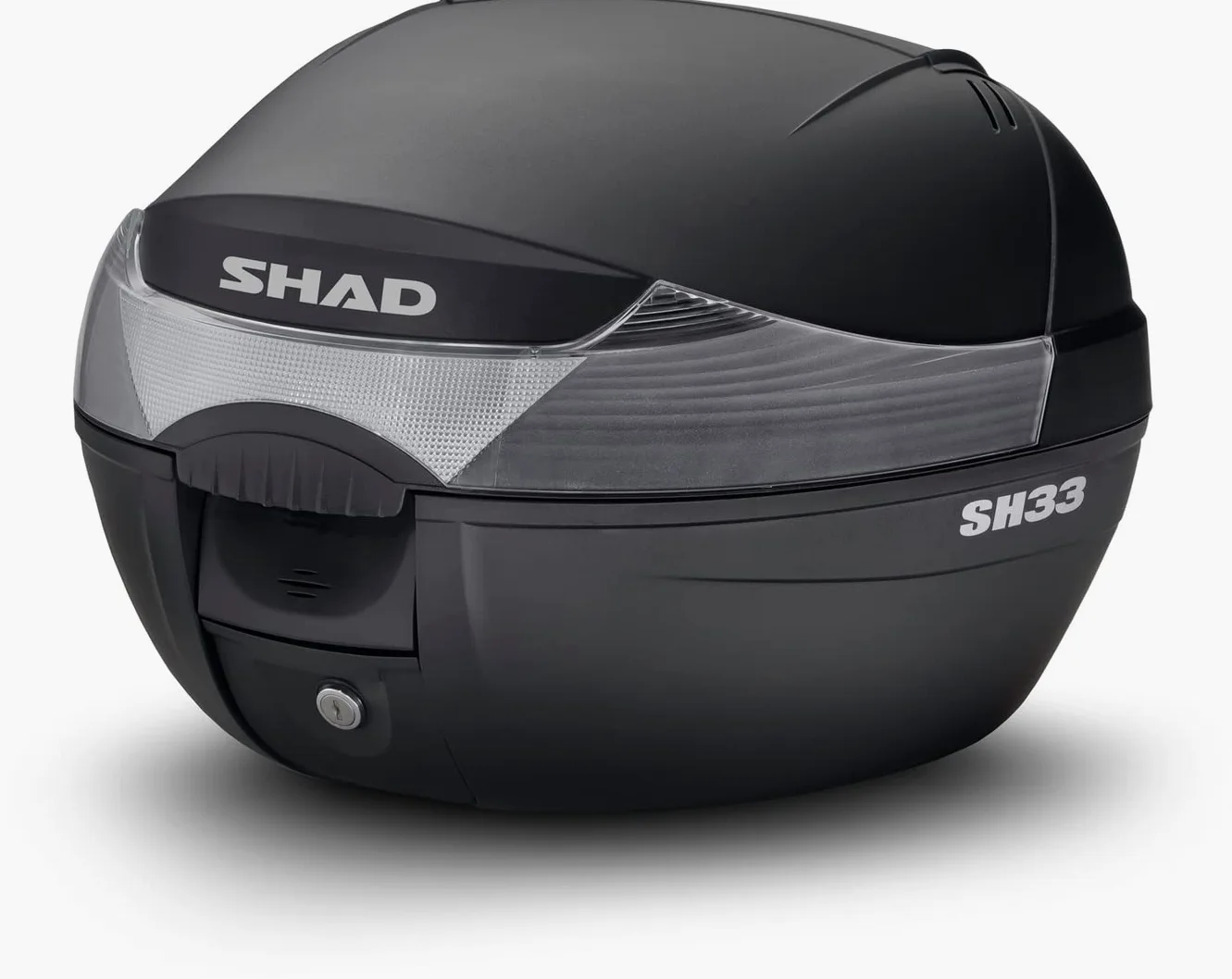 Koffer oder Tasche hinten für Roller Motorrad SH33 Schwarz