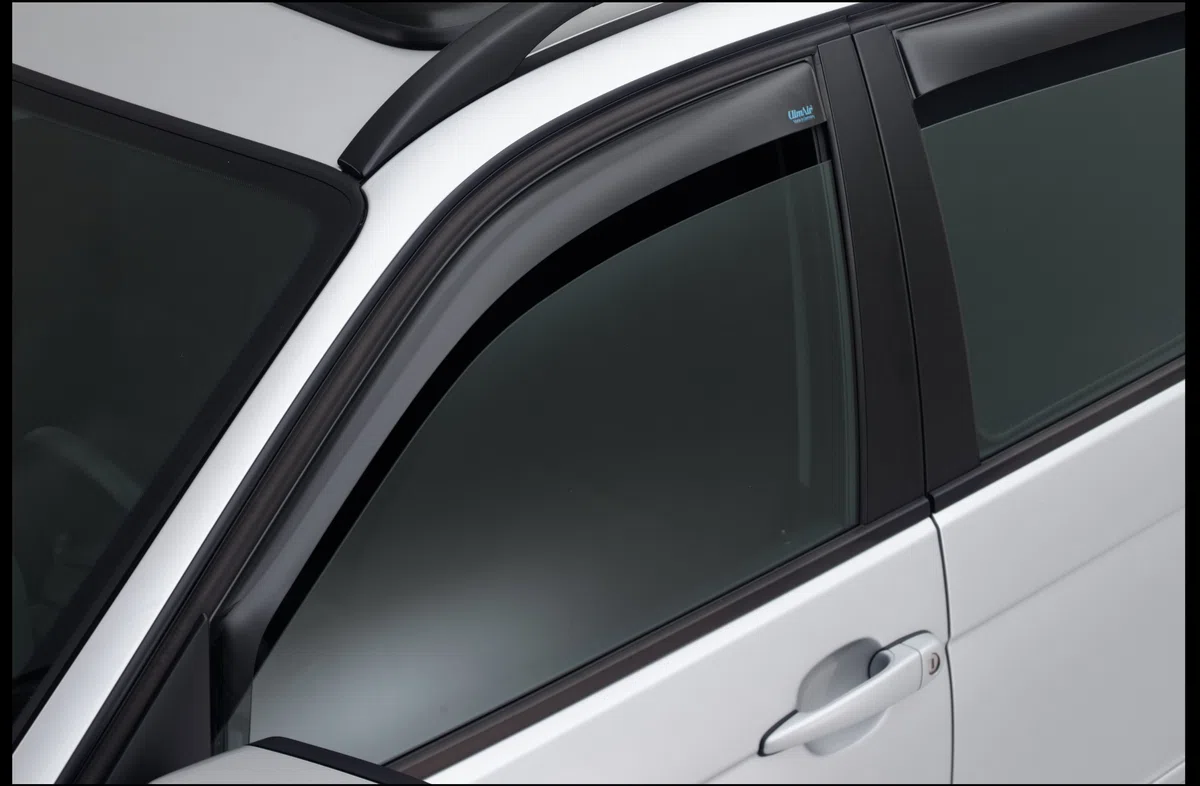 ClimAir Windabweiser kompatibel mit Citroen Jumpy 2007-2016 / Fiat Scudo 2007-2016 / Peugeot Expert 2007-2016 / Toyota Proace 2013-2016, Rauchgrau