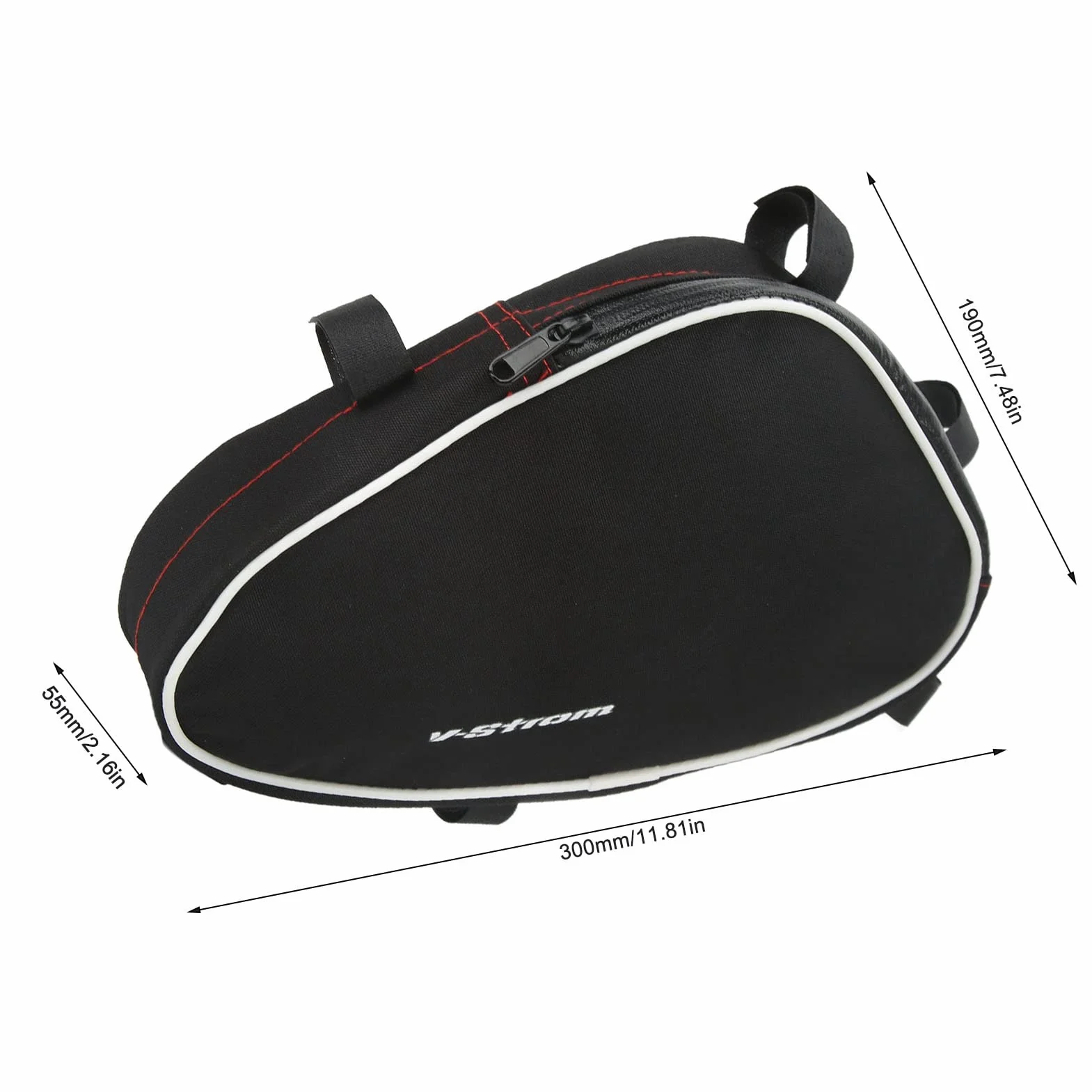 Headerbs Sturzbügel-Taschen, 2 Stück Motorradrahmen-Seitentasche wasserdichte Reparaturwerkzeug-Platzierungspakettasche für Motorrad DL650 DL1000