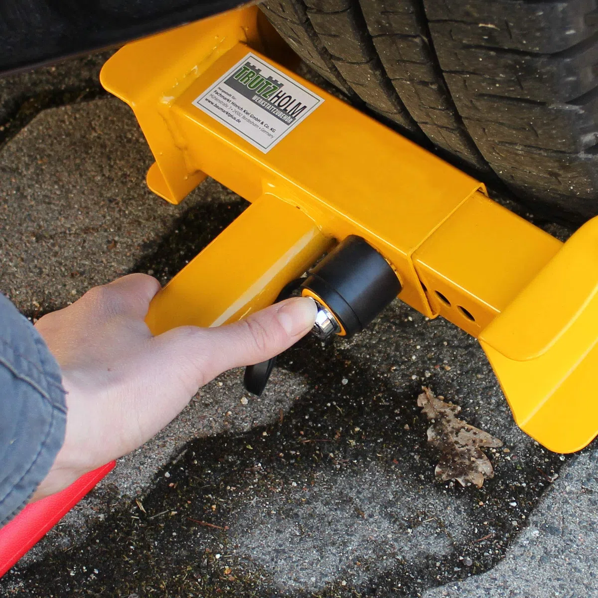 2er Set Universal Radkralle Reifenkralle Parkkralle mit Sicherheitsschloss 17-27,5 cm Diebstahlsicherung Wegfahrsperre für PKW mit 2 Schlüsseln Wohnwagen Anhänger