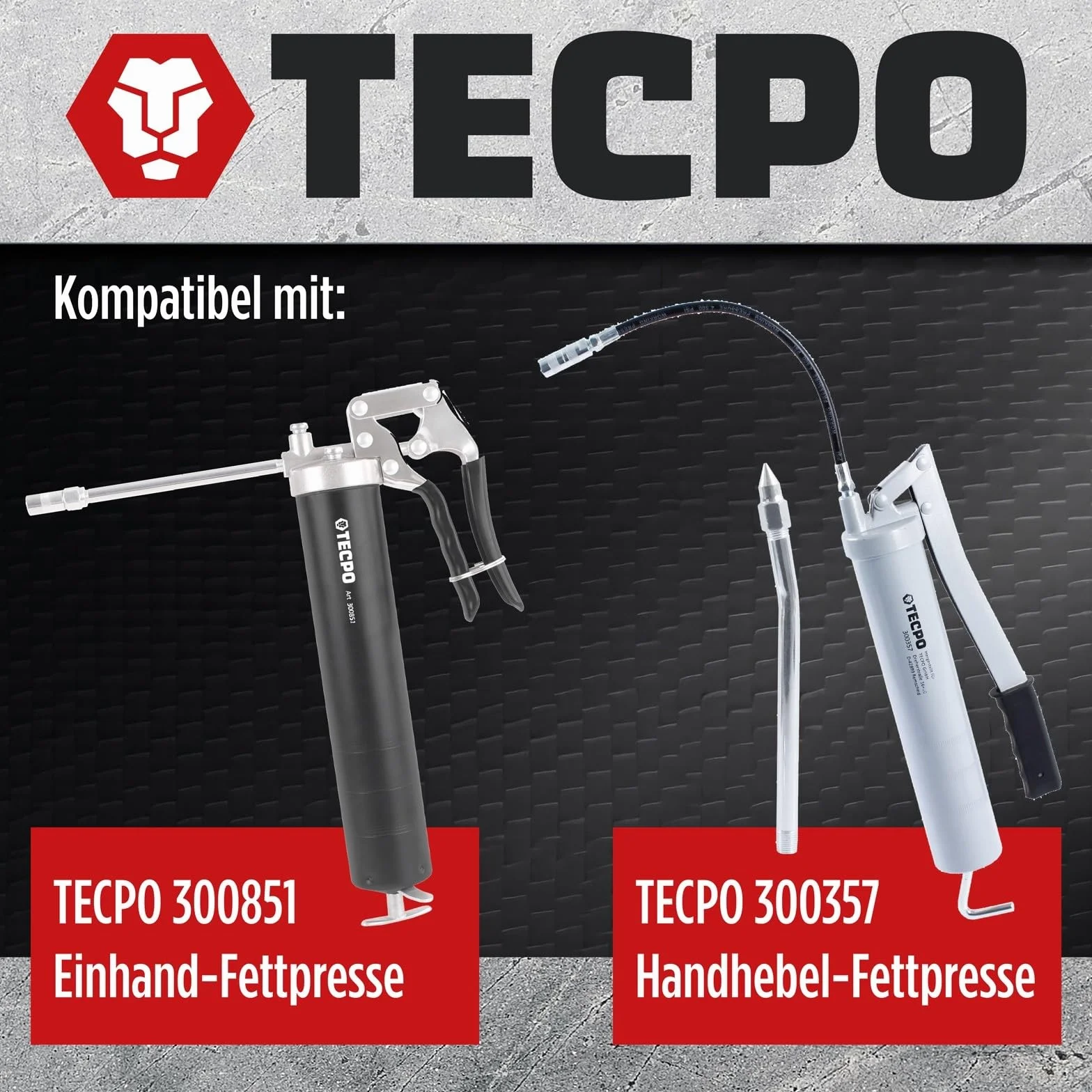 TECPO Universal Mehrzweckfett EP2 400g Kartusche Schmierfett, Lithiumfett, Universalfett, KFZ-Schmierung, wasserbeständig, KP2K-30 Lithium Fett (12x 400g)