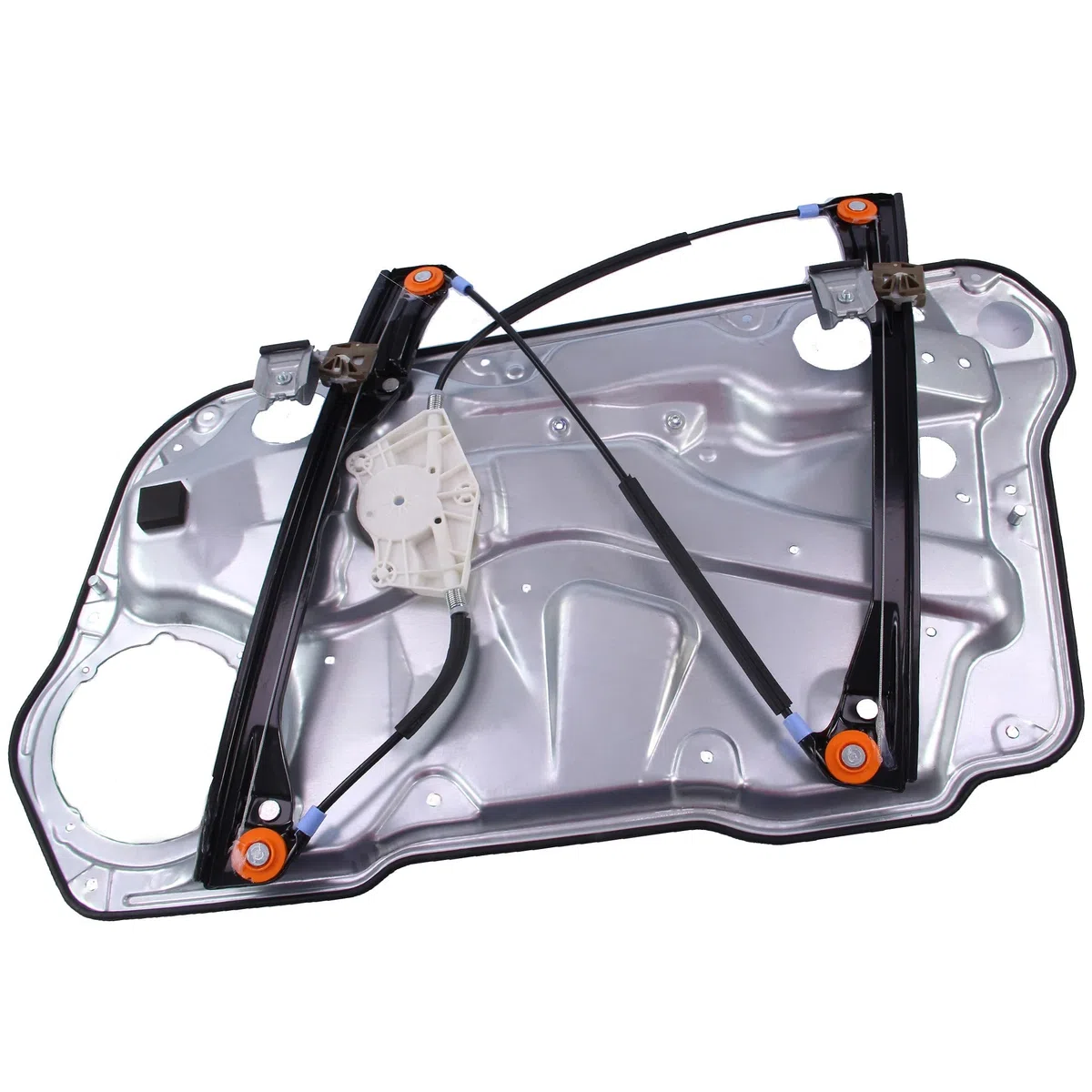 BESTPRICE 1x Fensterheber vorne links elektrisch ohne Elektromotor mit Anschraubplatte Kompatibel mit VW BORA I (1J2), BORA Variant (1J6), GOLF 4 (1J1), GOLF 4 Variant (1J5)