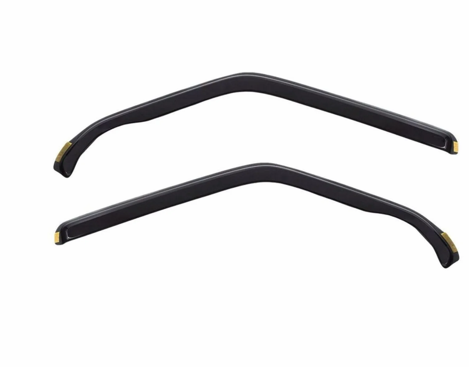 J&J AUTOMOTIVE Windabweiser für Volkswagen Caravelle 2003-2016 2tlg, Heko Regenabweiser Vorne Getönt Dunkel