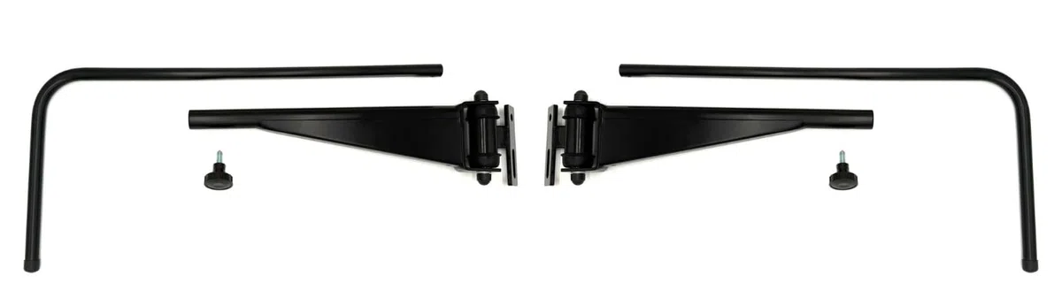 2x Spiegelhalter mit Kupplung für MASSEY FERGUSON Traktoren OE 4285291M91 Länge 530–780 mm Ø17 mm Metall Halterung Links & Rechts