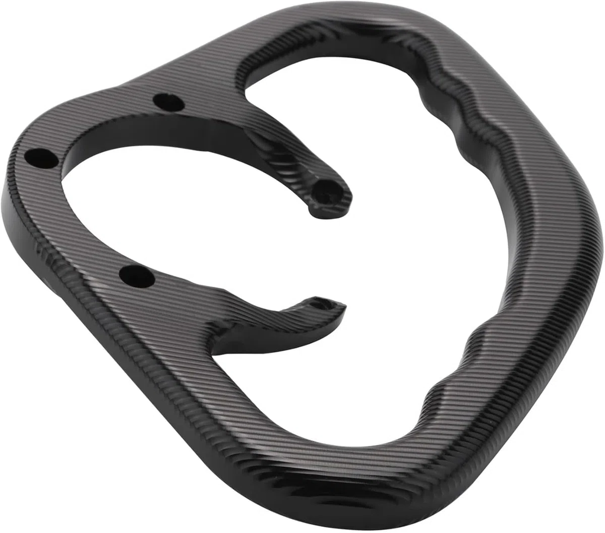 Motorrad Beifahrer Handgriff Tank Haltegriff Armlehne für Z800 Z1000 ZX6R ZX10R schwarz