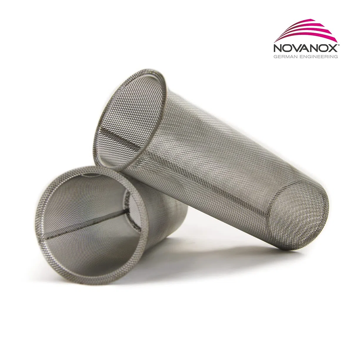NovaNox German Engineering Edelstahlfilter für Füllrohr Schweißen Rohrfilter Diesel Tankfilter Tankbefestigungsfilter Tankazubehör LKW Ersatzteil ID 39,4mm AD 47mm