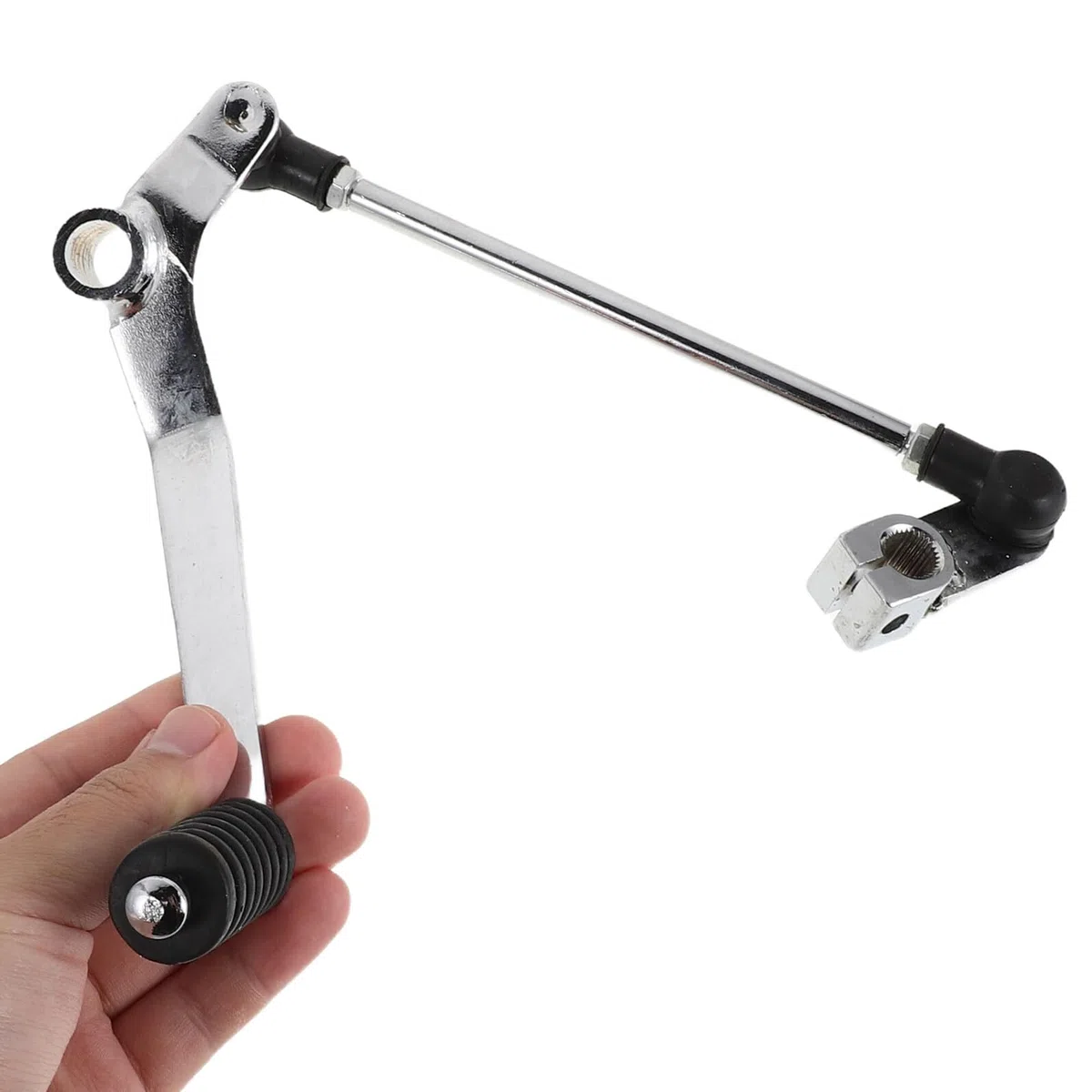 Motorrad Schalthebel aus Edelstahl Multifunktional Kompatibel mit Honda Motorrädern Robuster Ersatz für Sanftes Schalten und Präzise Gangwechsel