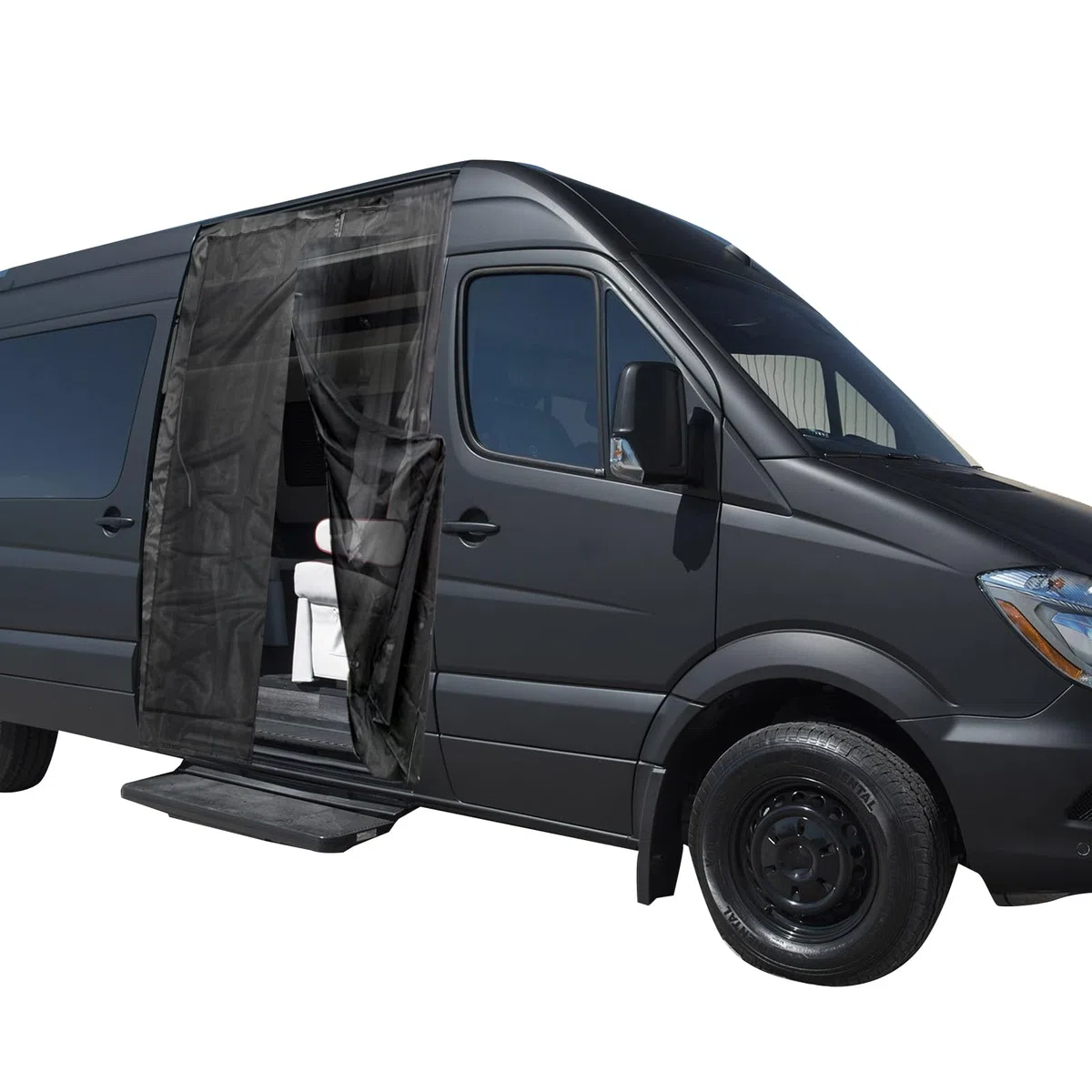 JOJOCY Magnetischer Fliegengitter-LKW-Insektenschutz für Mercedes Sprinter (mittleres/hohes Dach) Renault Master VW Crafter (hoches/super hohes Dach) Ford Transit Wohnmobile (211 * 150 cm)