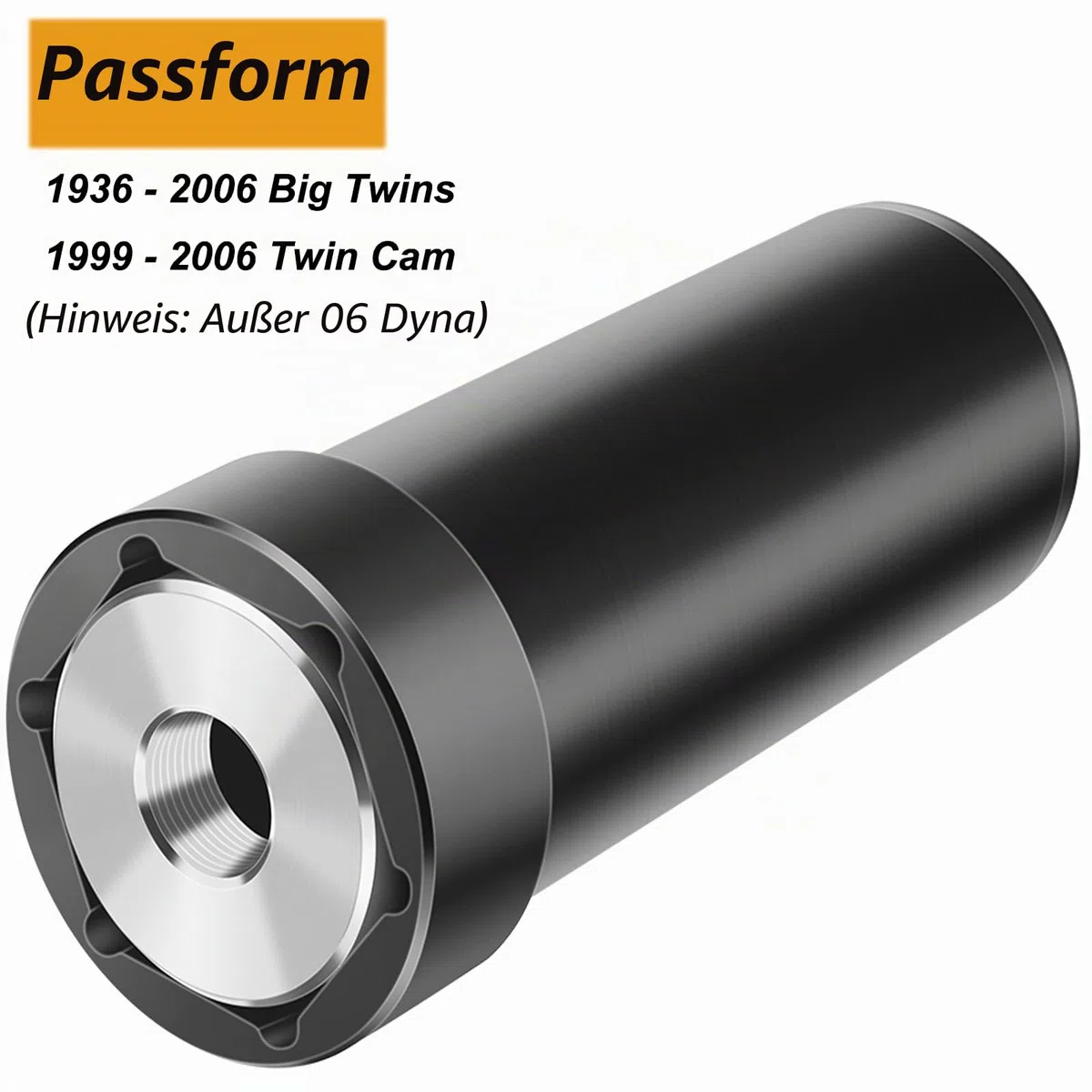 Hauptwellen-Kettenradschlüssel für Harley-Davidson 1936-2006 Big Twins & 1999-2006 Twin Cam – 1 7/8" Hauptwellen-Riemenscheiben Steckschlüssel