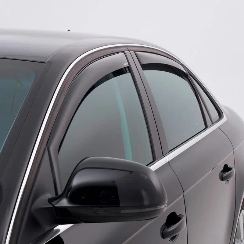 ClimAir Windabweiser Master Schwarz (Hinten) kompatibel mit Toyota Yaris IV Cross (MXP) 2020-