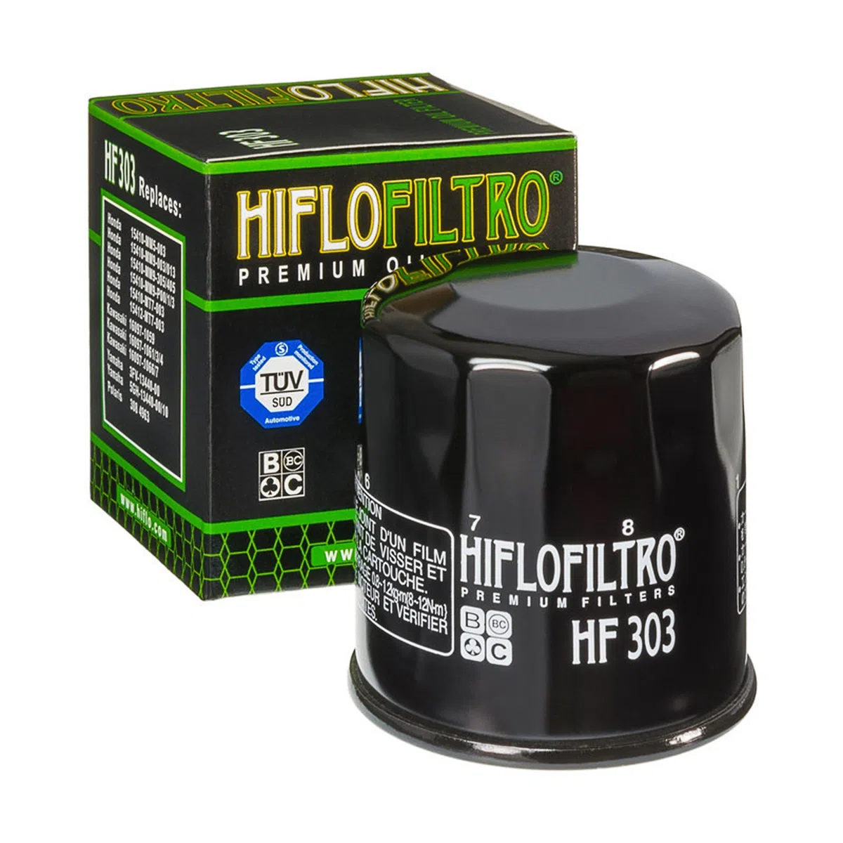 Motul 10W-40 Öl + HiFlo Ölfilter für Yamaha YZF-R1 /SP, 02-06, RN09 RN12 - Ölwechselset inkl. Motoröl, Filter, Dichtring