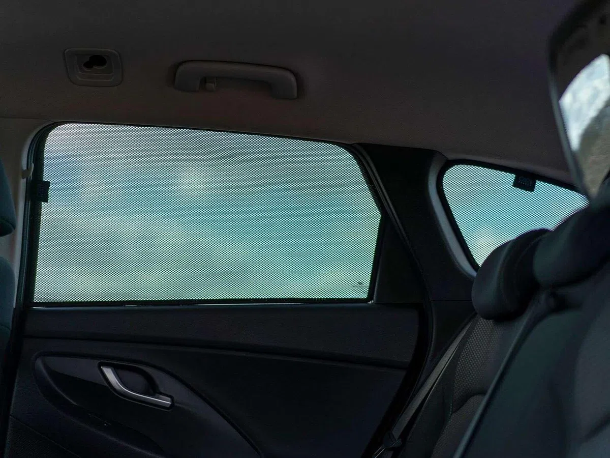 Fahrzeugspezifische Sonnenschutz Blenden passend für Hyundai i30 CW Kombi ab 7/2017 (PD) Komplett-Set AZ17000914